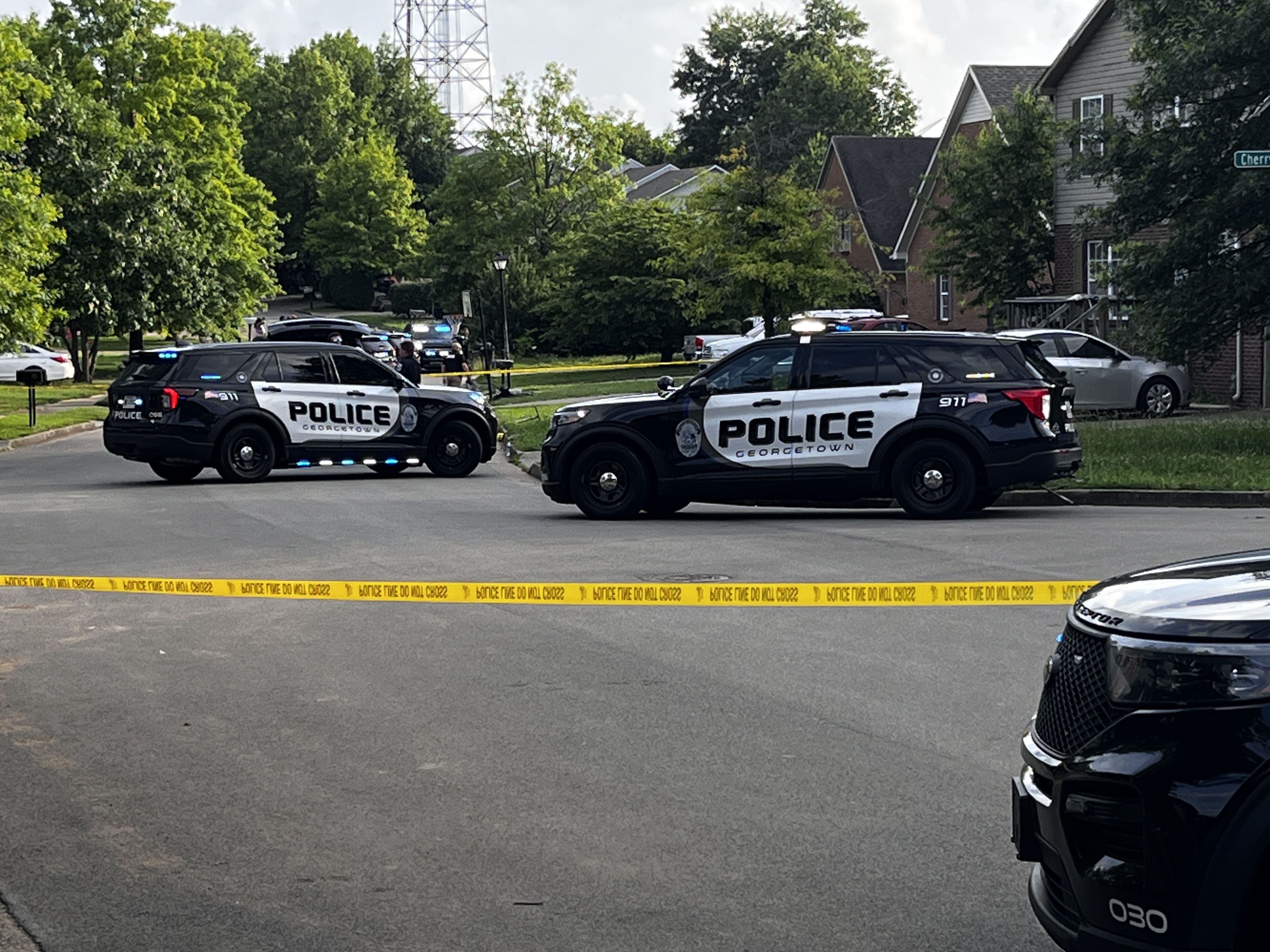 Georgetown Police investigate a shots-fired incident