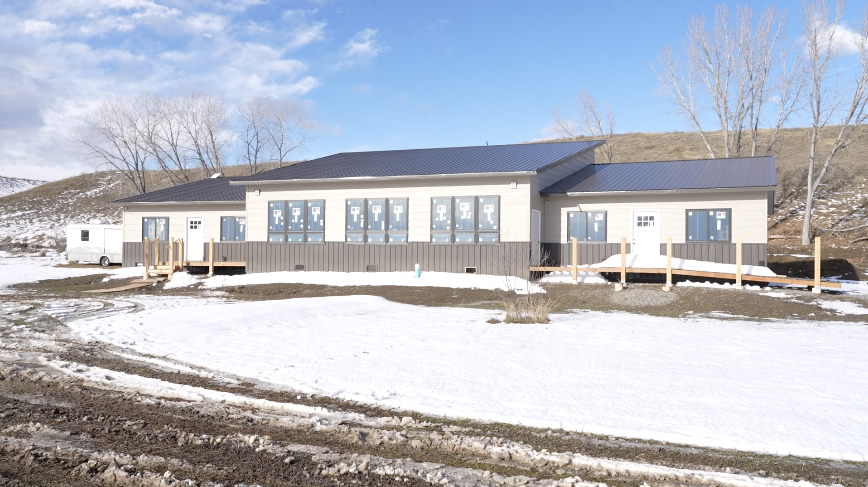 Construction continues in Lodge Grass