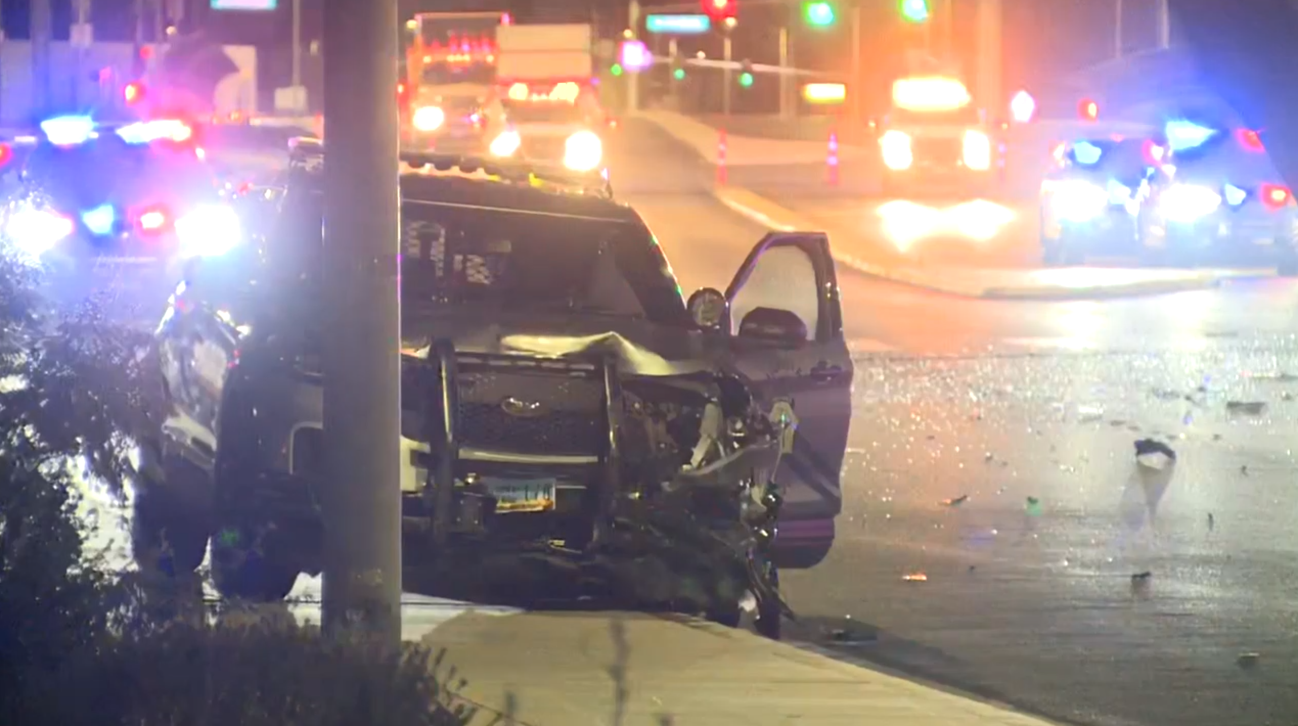 NSP trooper injured in crash with suspected impaired driver, Valley View remains closed