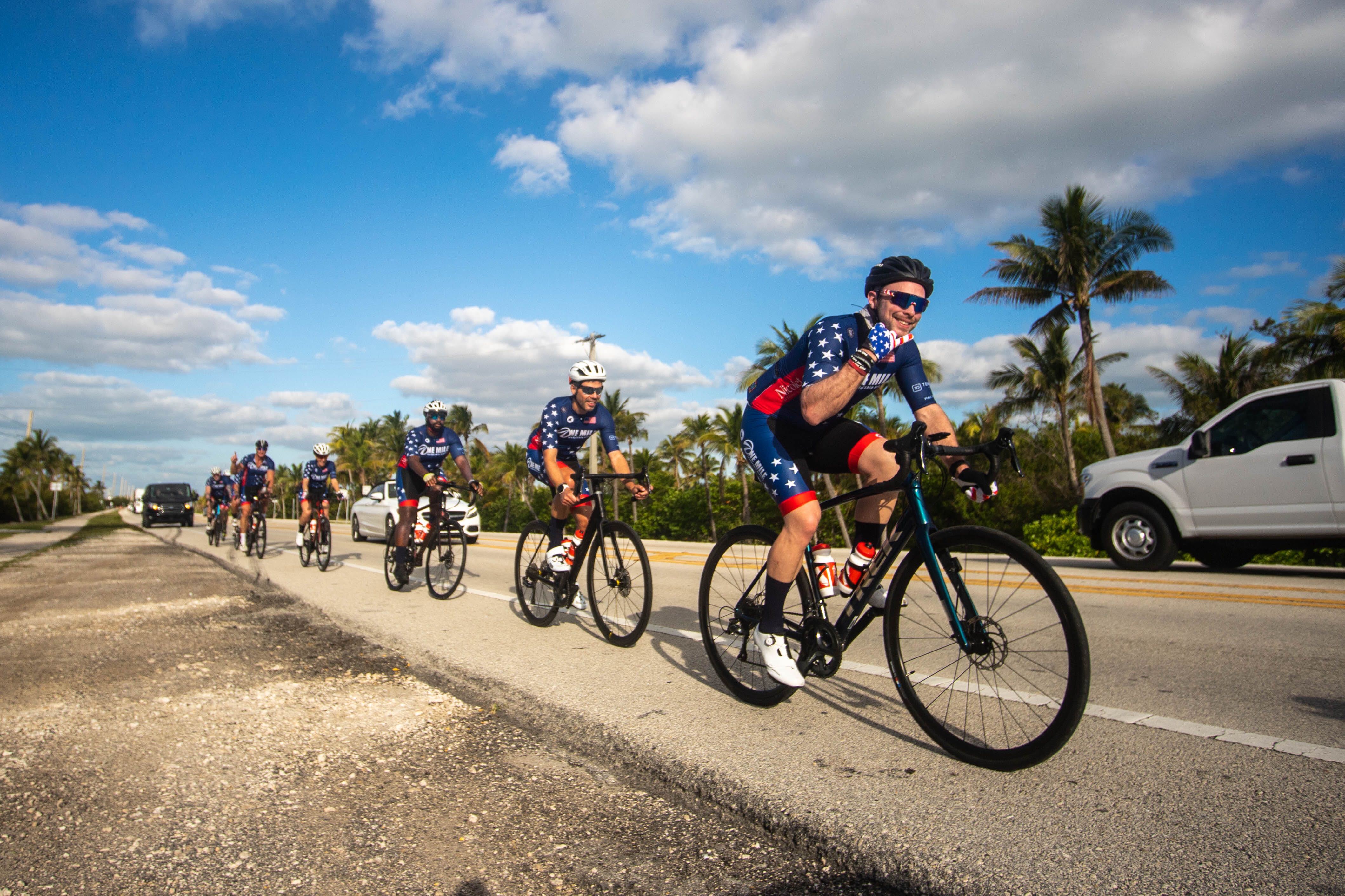 "Team One Mile" travels across Florida bringing awareness to hurricane relief efforts 