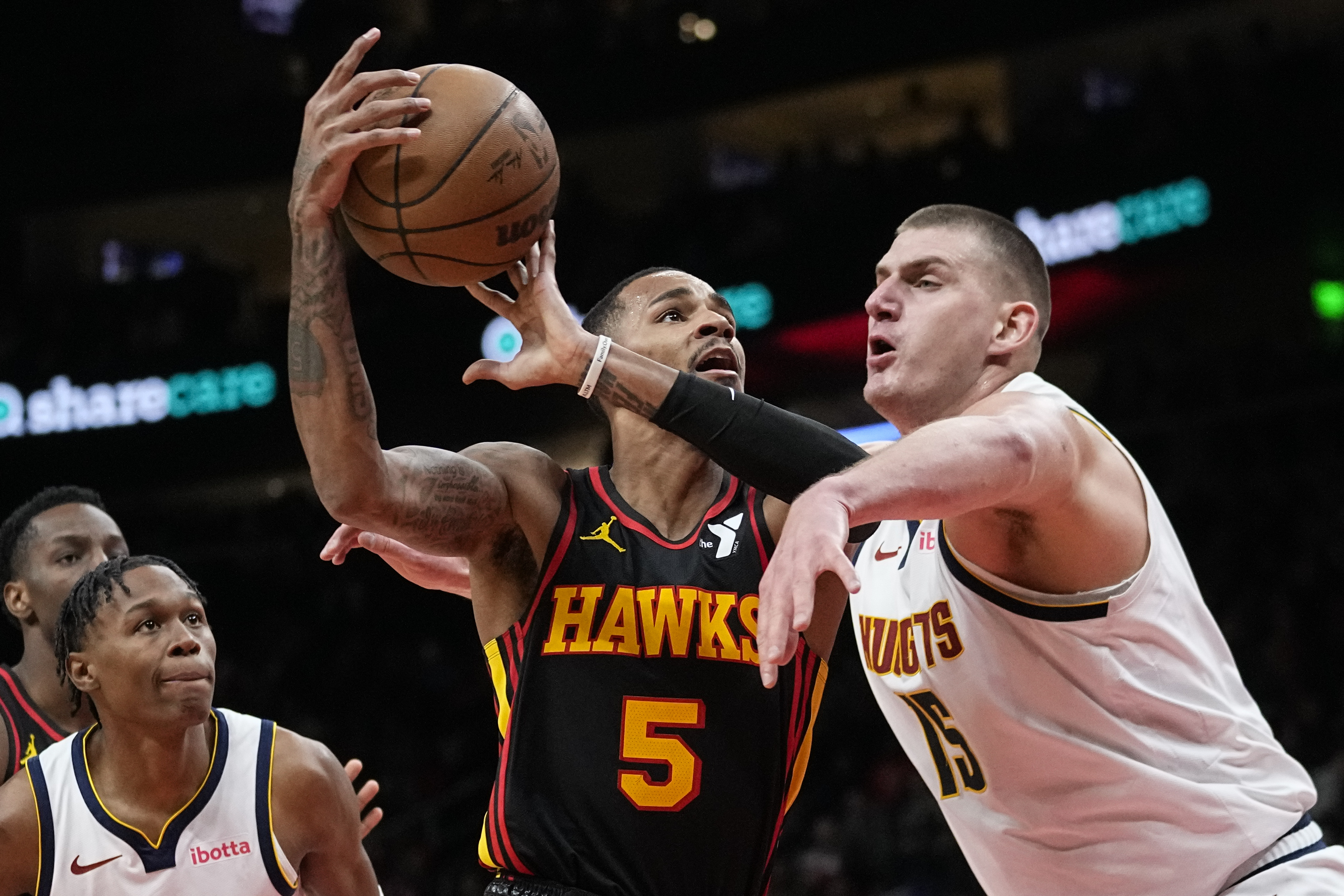 Nuggets Hawks Basketball