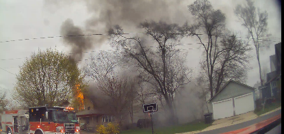 W Burnham fire