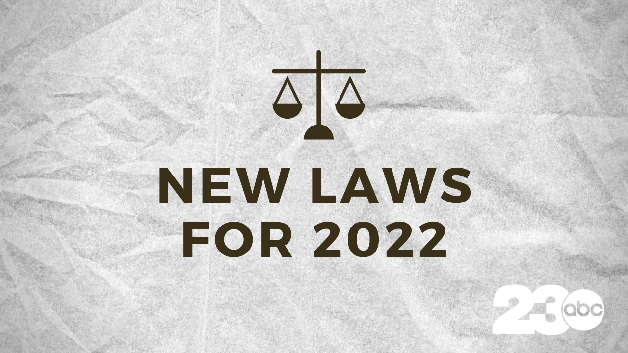 Laws January 3, 2022