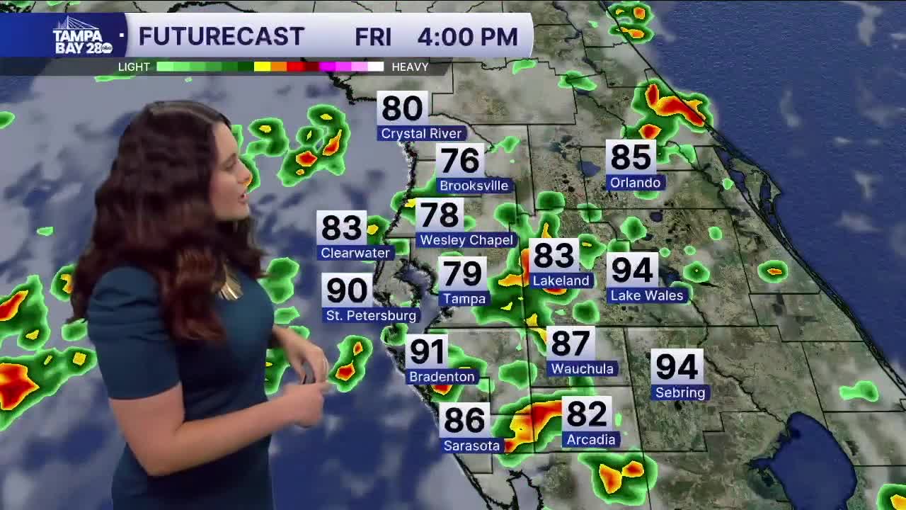 Forecast: Another chance for afternoon showers 