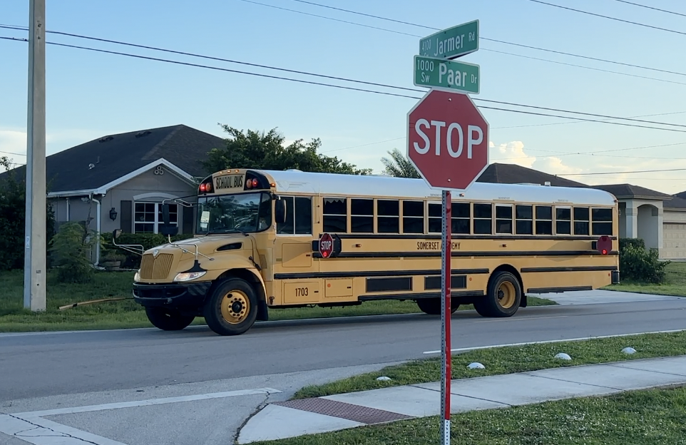 Port St. Lucie parent raises safety concerns over bus stop