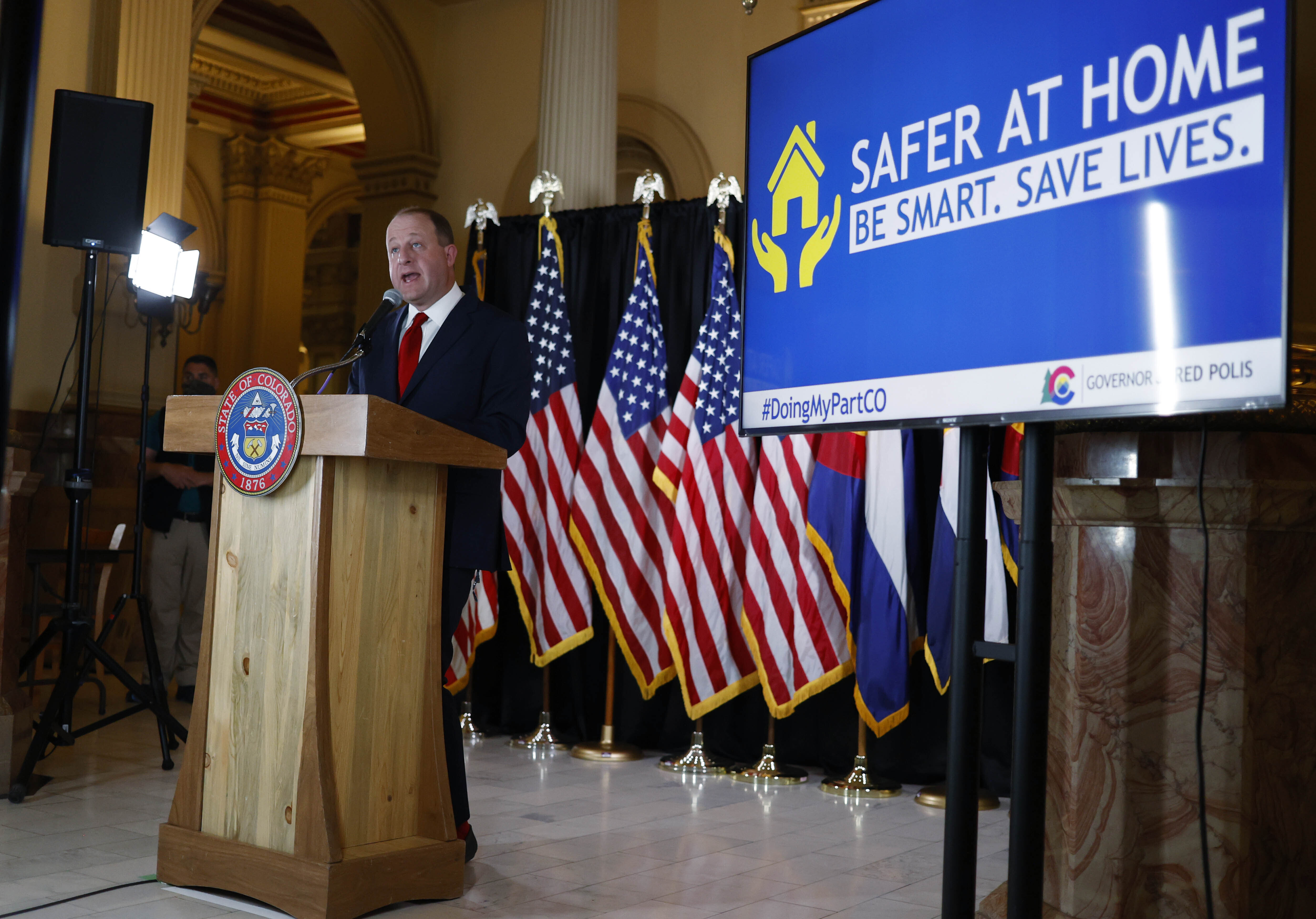 Polis says state will consider whether and how to reopen restaurants, ski areas, camps on May 25