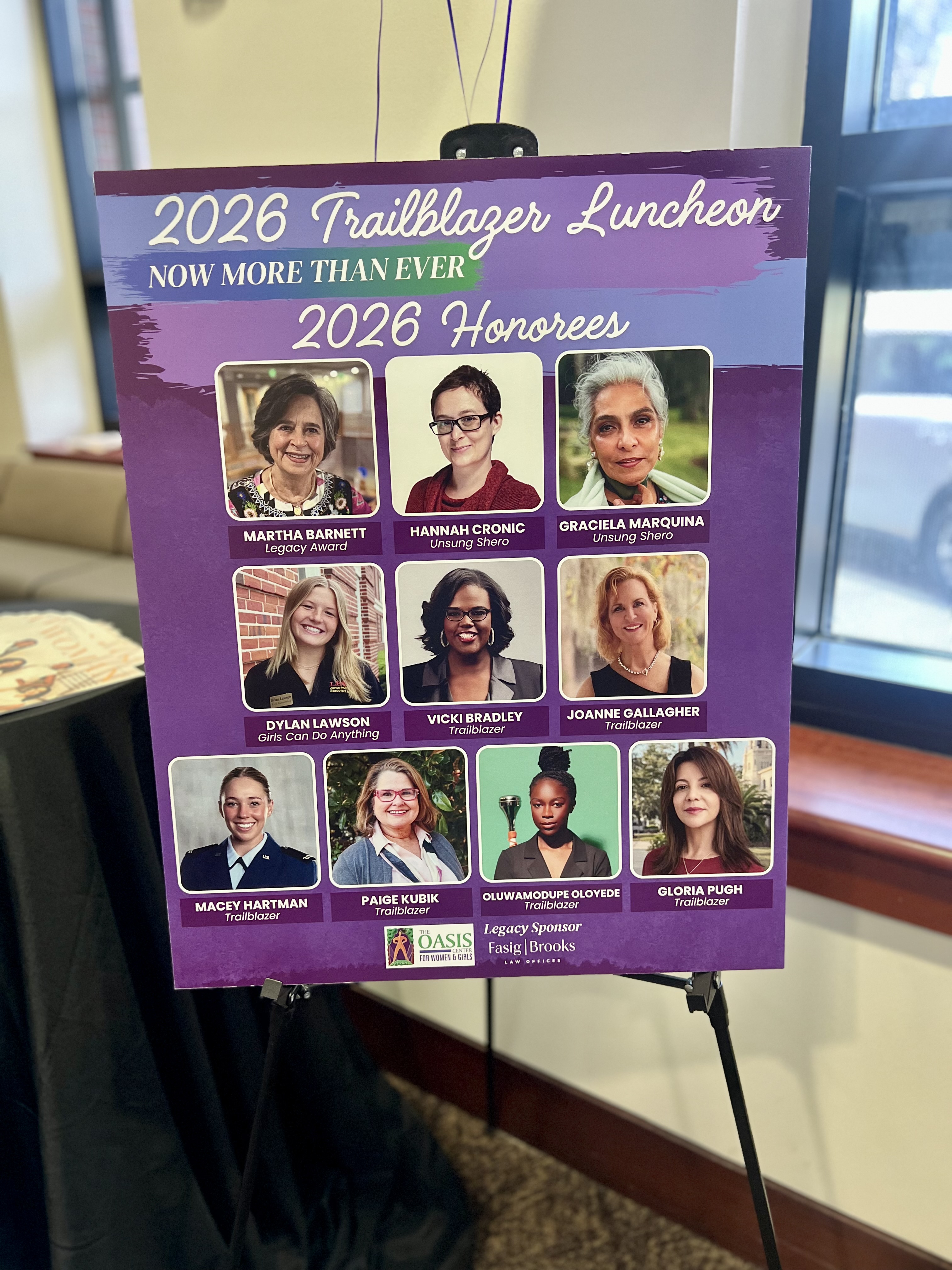 Oasis 18th Annual Women’s History Month Trailblazer Luncheon honors local leaders