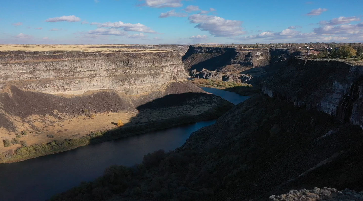 The Snake River Canyon seen Nov., 2022