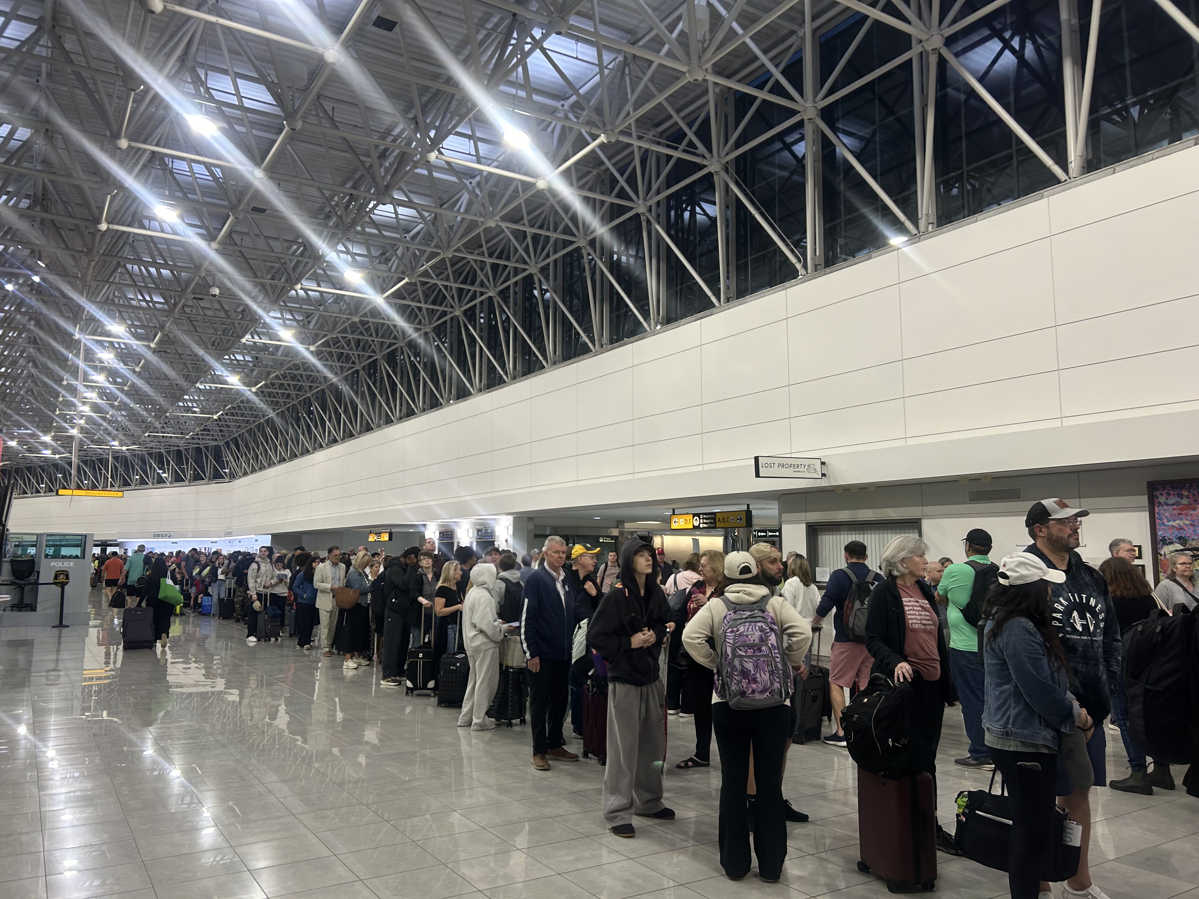 Long Lines at BWI