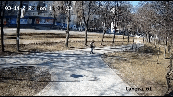 Missile explodes in Kyiv, March 14, 2022