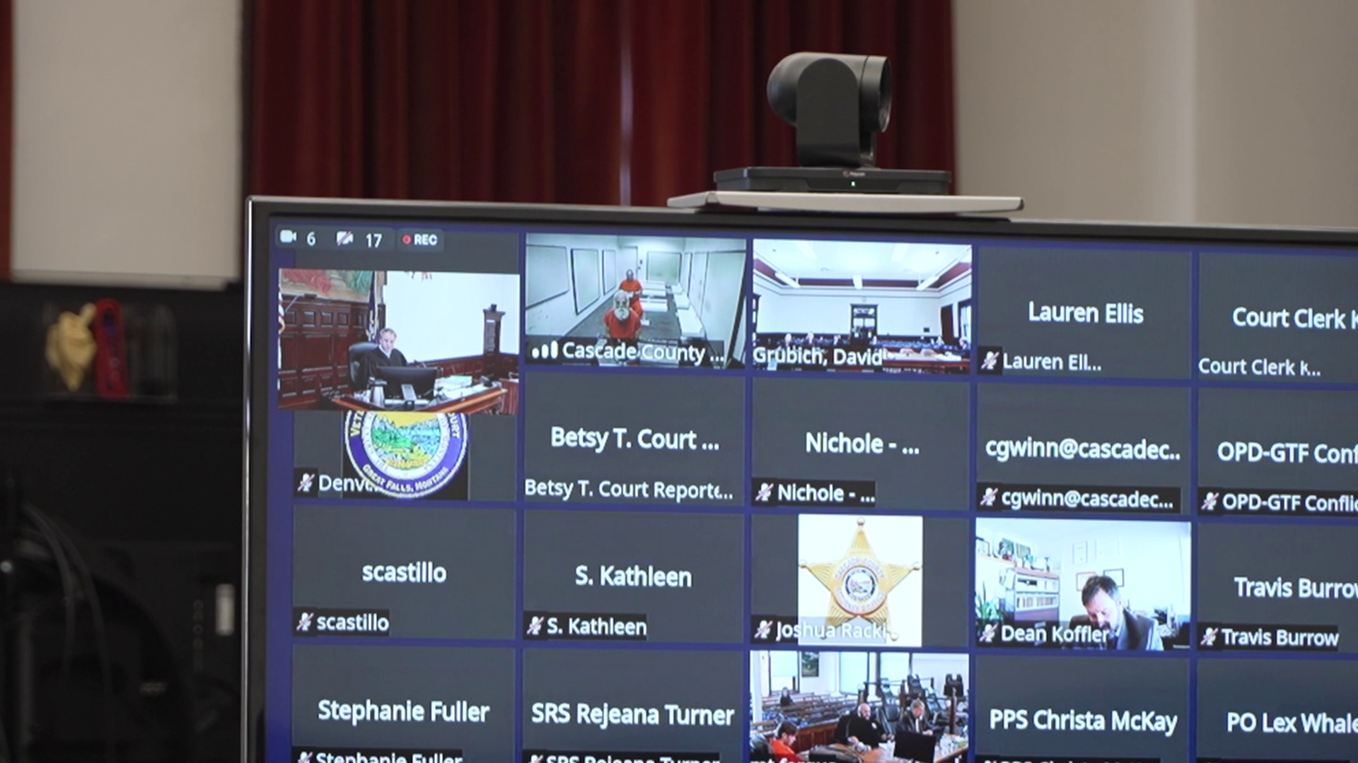 David Martel in court on January 15, 2025