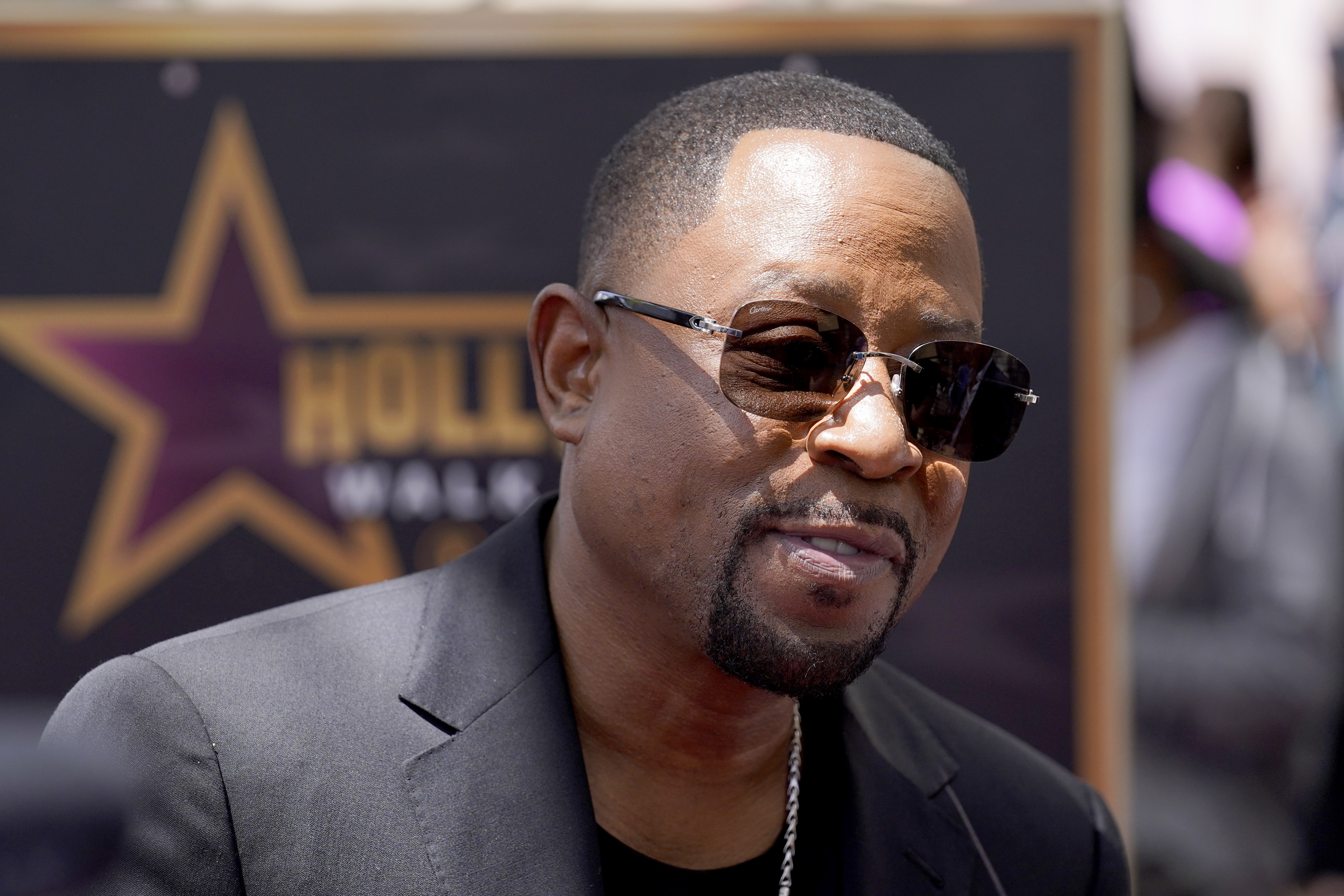 Martin Lawrence seen during Hollywood Walk of Fame star ceremony, April 20, 2023