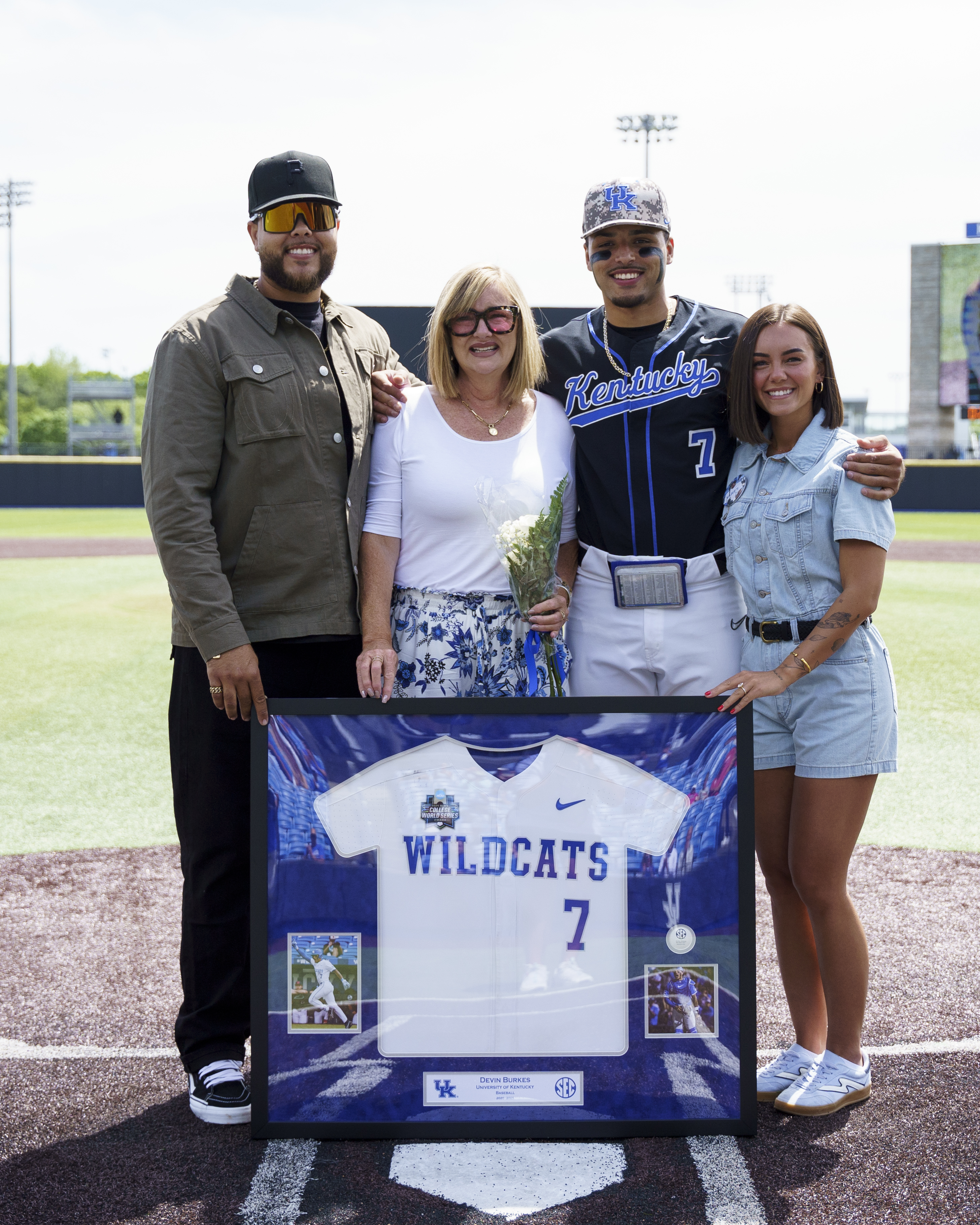 Burkes baseball senior day