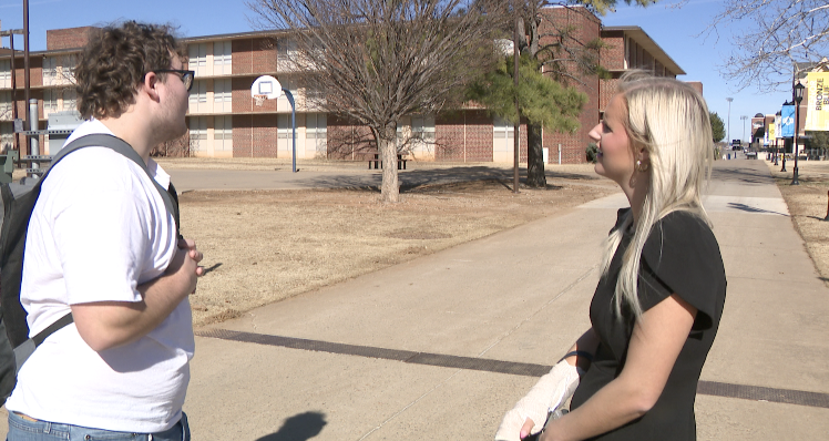Jaxon Allen (L) and Emma Burch (R)
