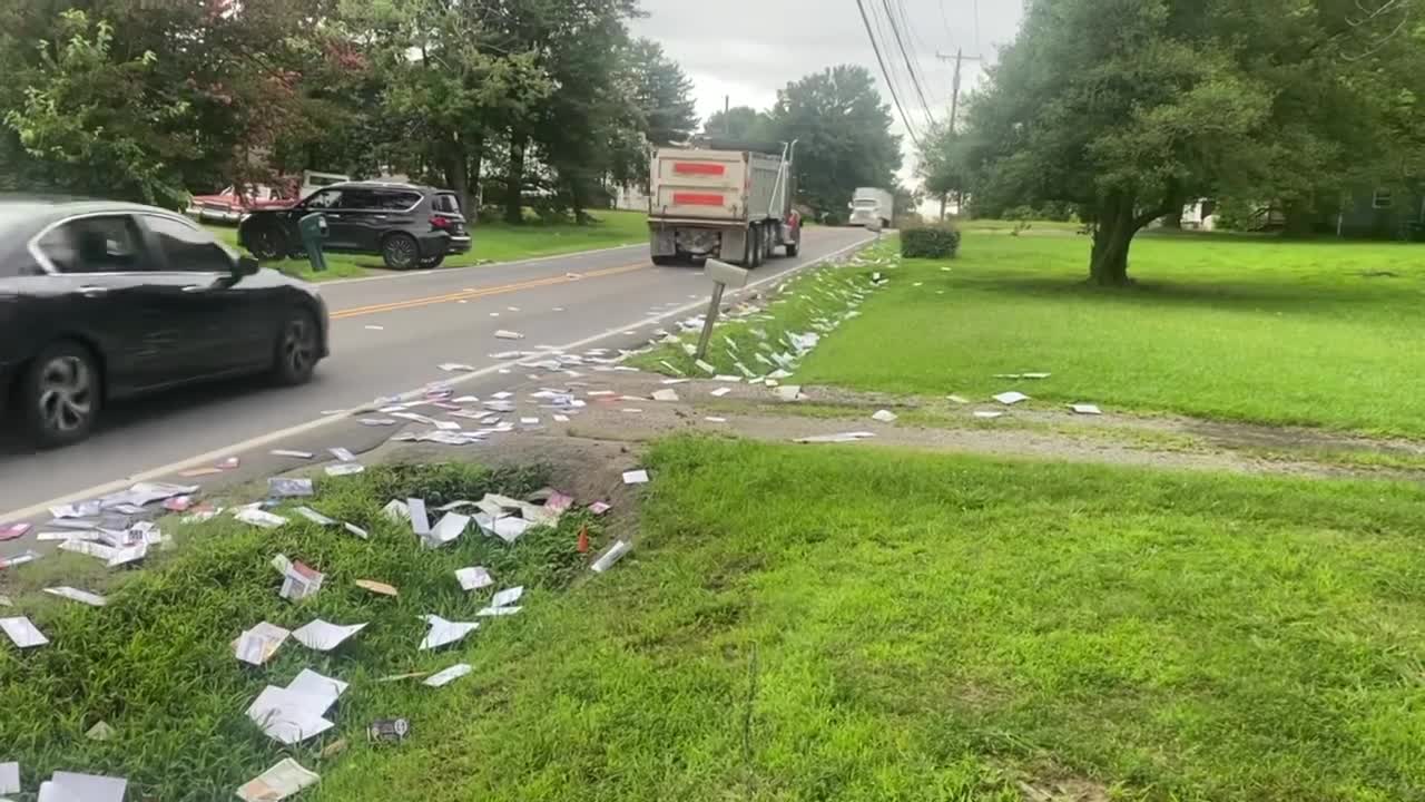 Scattered mail