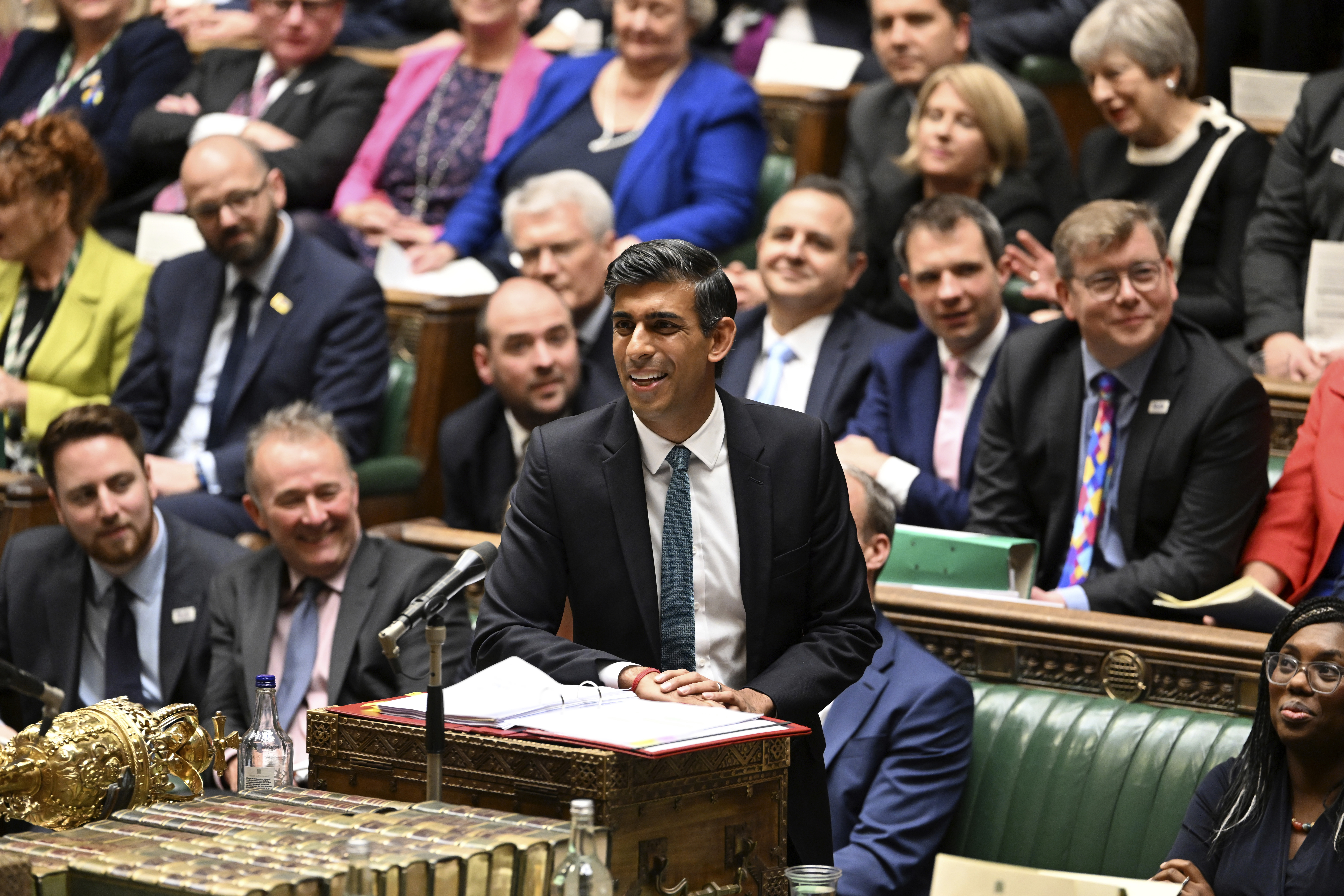 Britain's Prime Minister Rishi Sunak 
