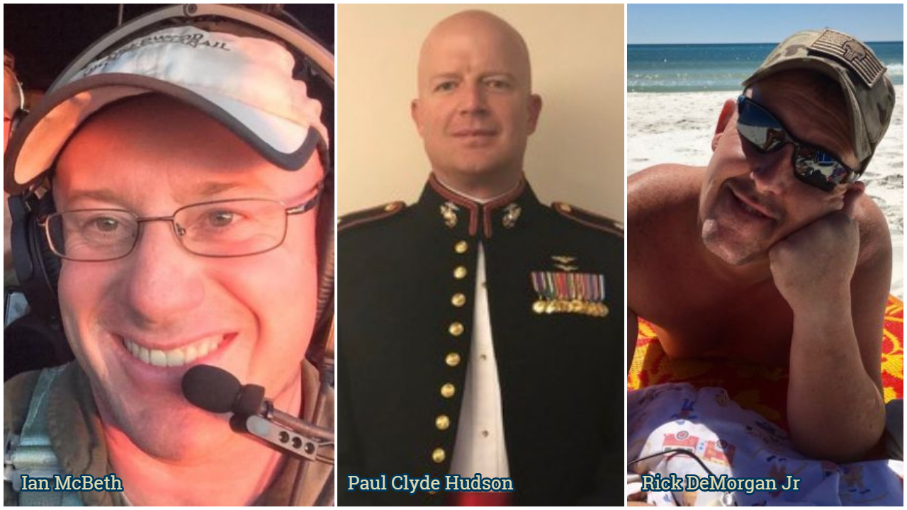 Ian McBeth, Paul Clyde Hudson, Rick DeMorgan Jr