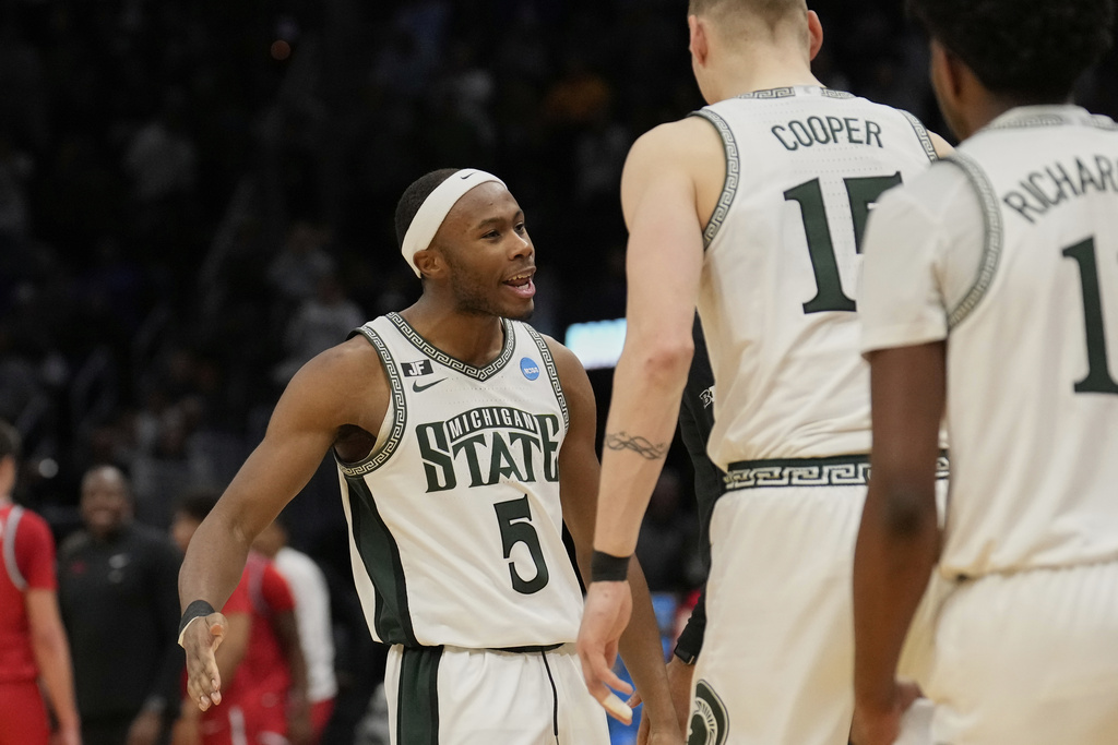 NCAA New Mexico Michigan St Basketball
