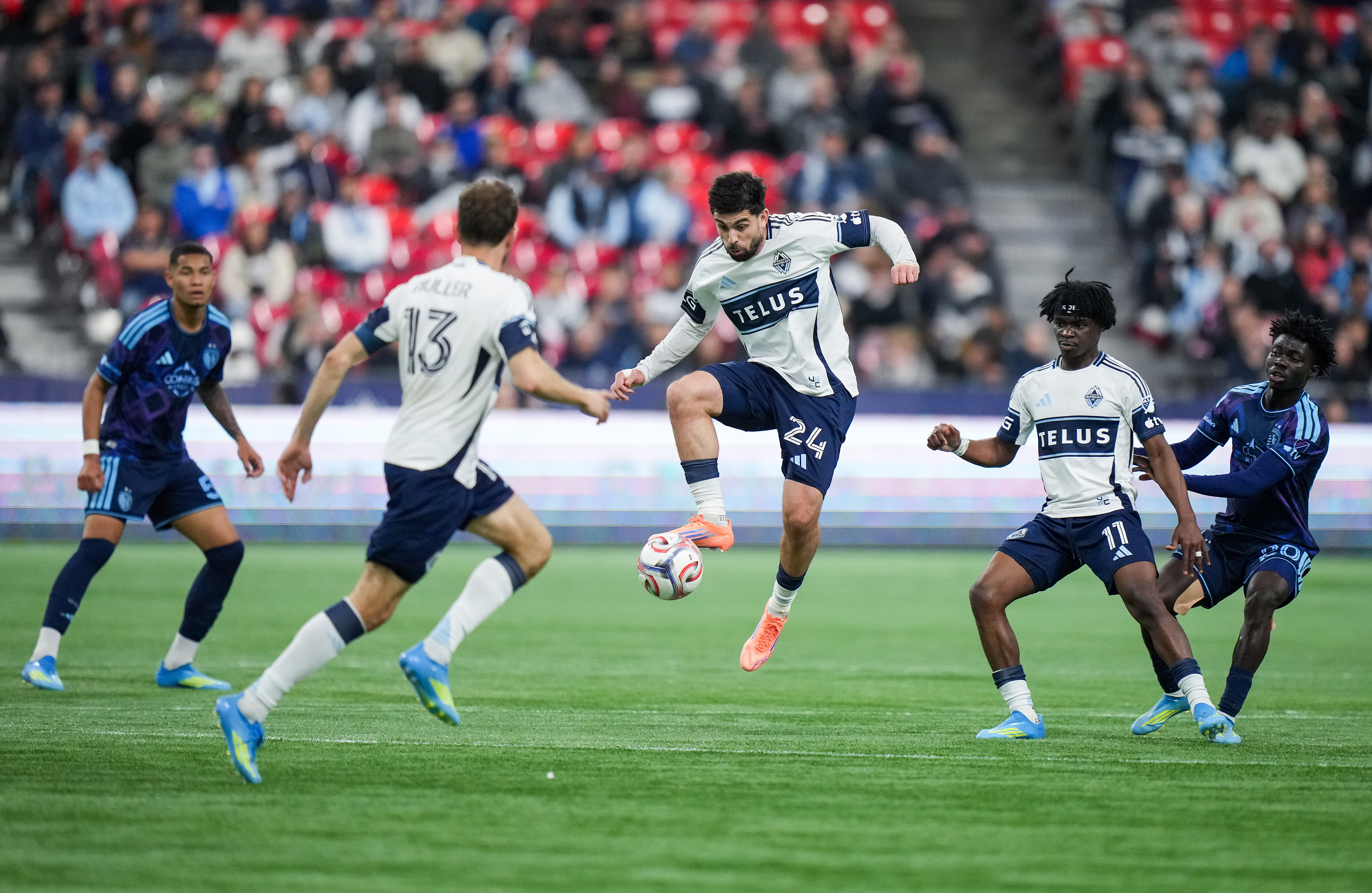 MLS Sporting KC Whitecaps Soccer