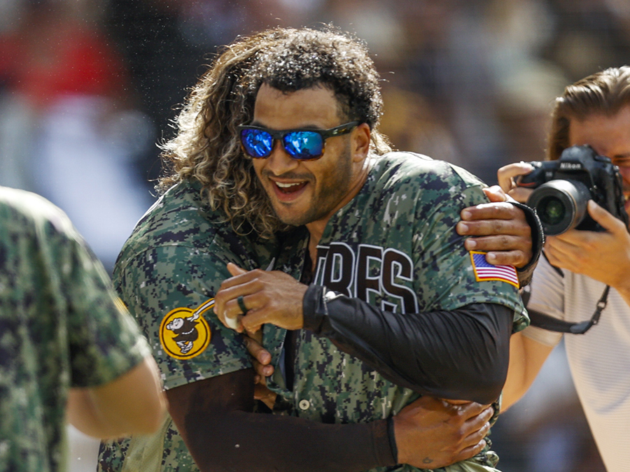 Pirates Padres Baseball trent grisham