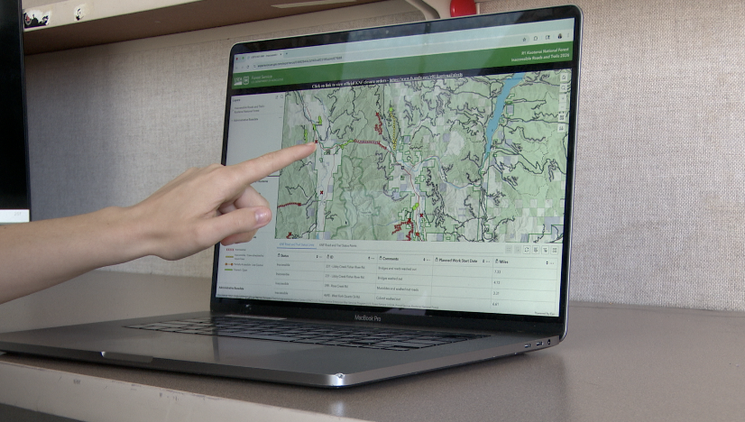Kootenai National Forest Interactive Map