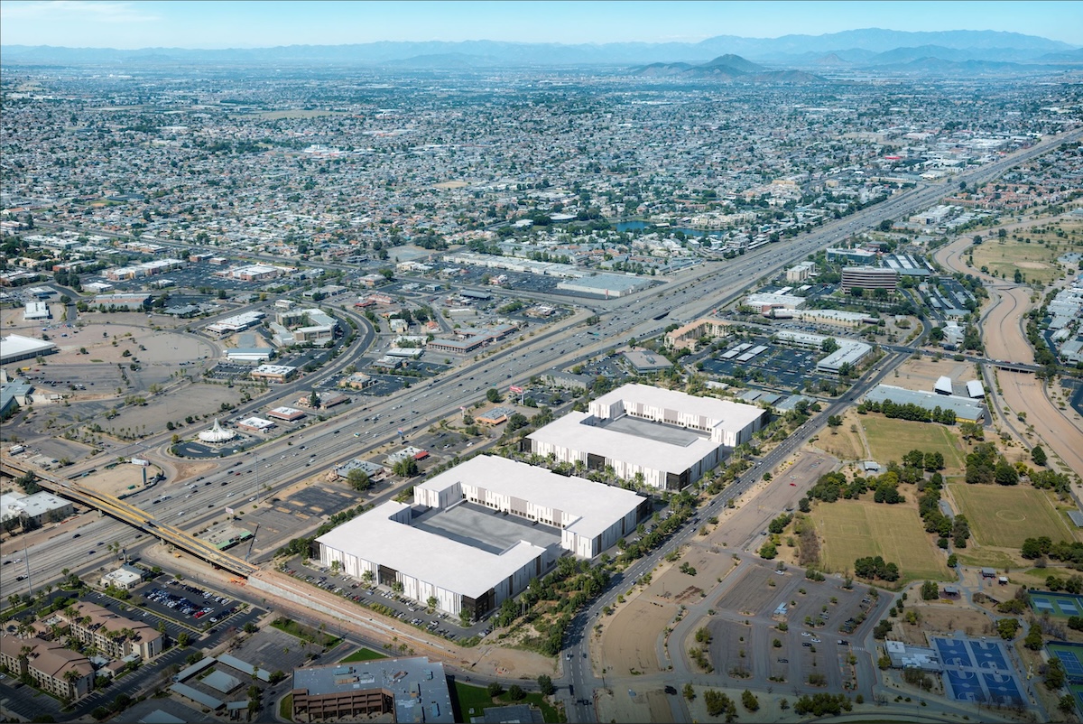 A new business park will replace an old office complex across from the former Metrocenter mall in Phoenix.