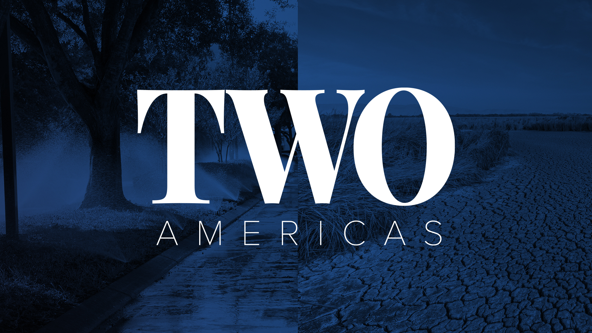Two Americas - Blue