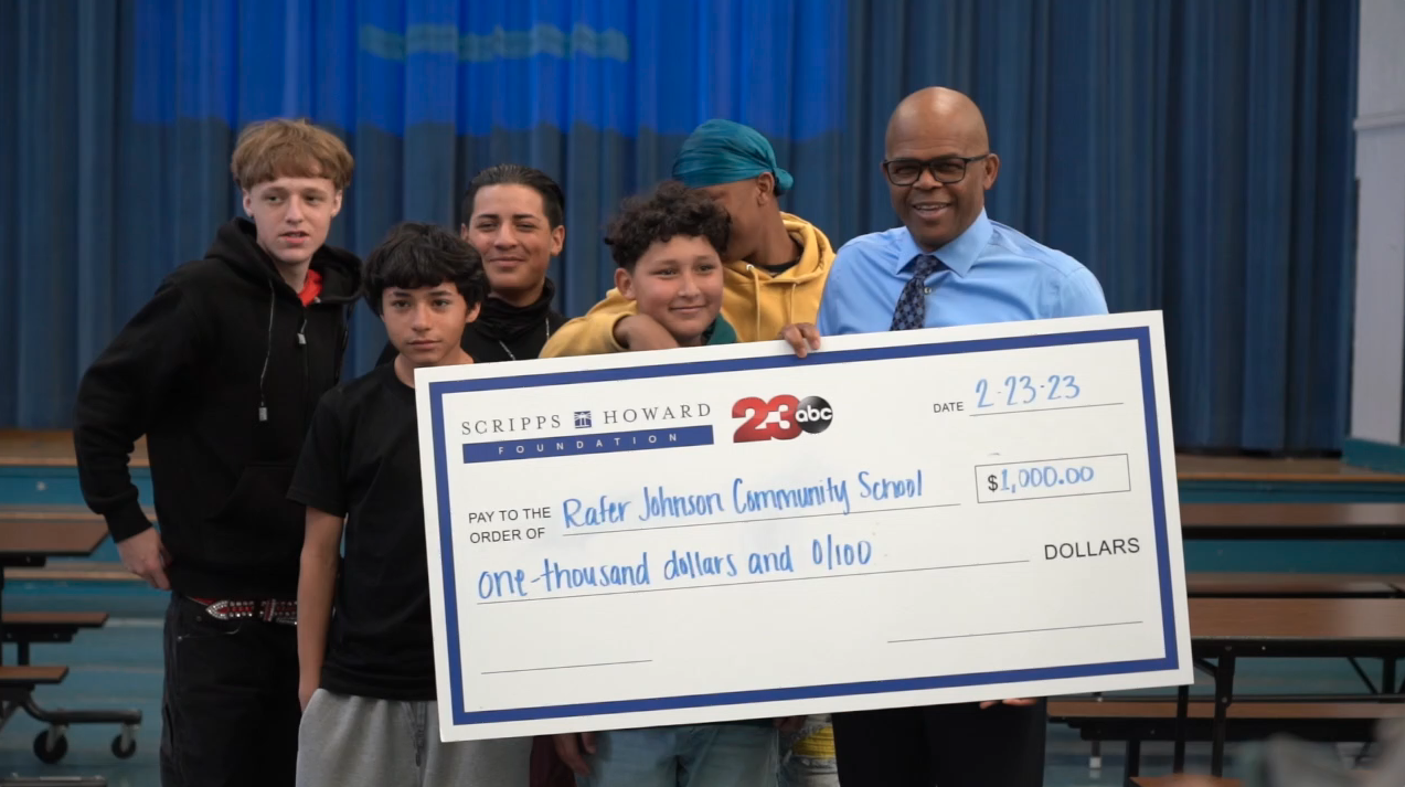 Rafer Johnson Community Day School Donation
