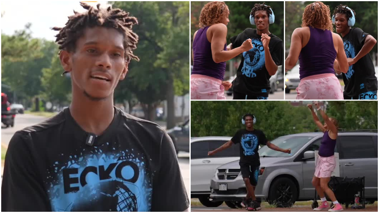 Keithvell Martin: Richmond teen dances at same corner every day to spread joy to strangers: 'You can do anything'