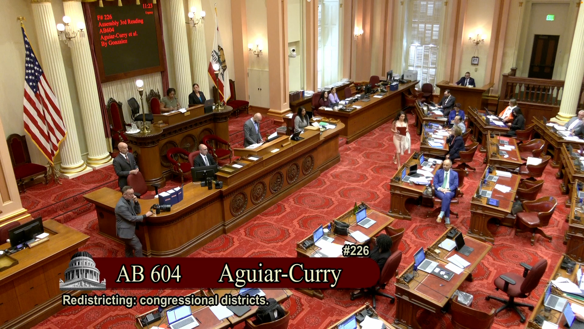 California lawmakers approve special election to redraw electoral maps in response to Texas