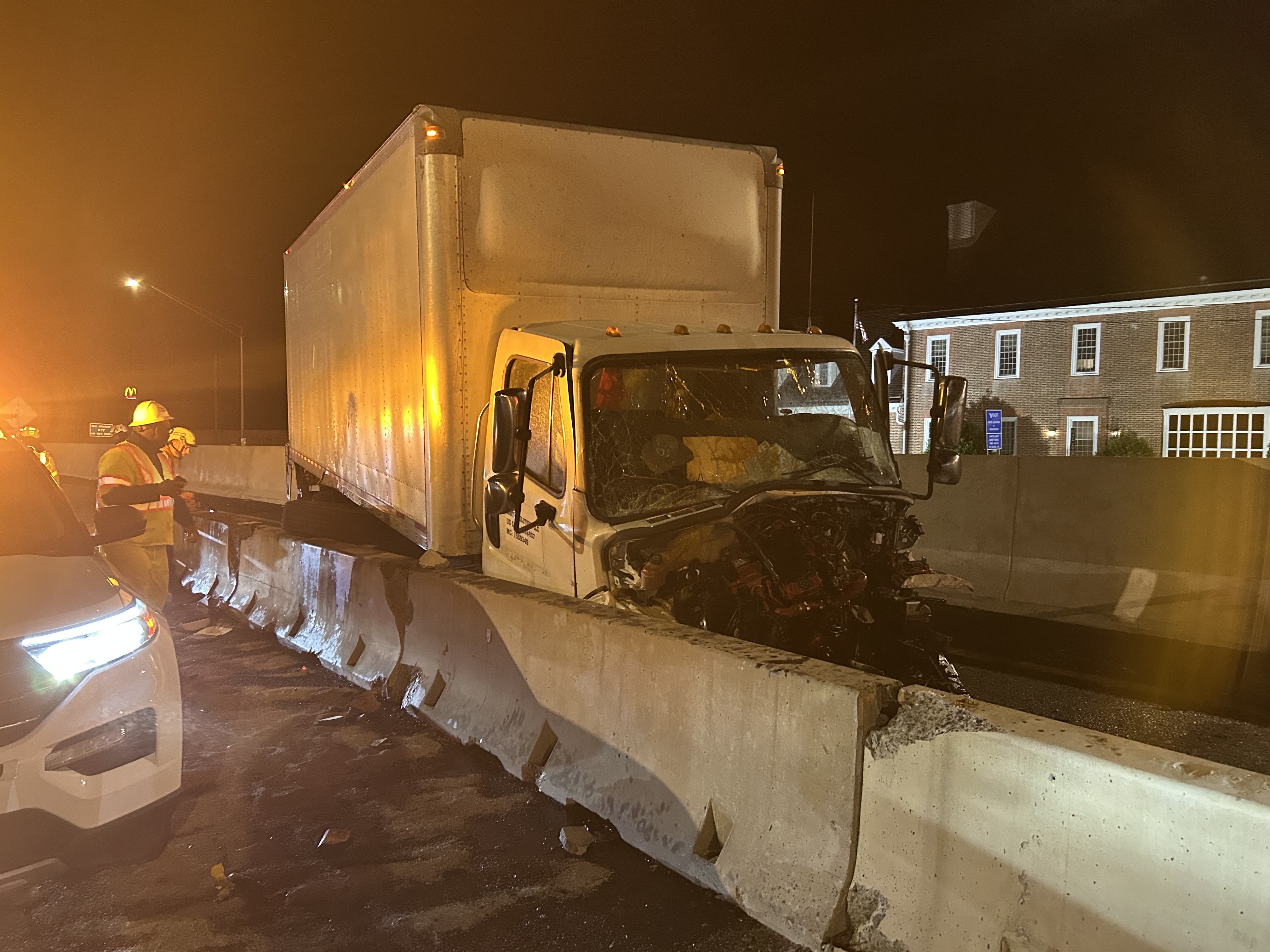 HRBT box truck crash