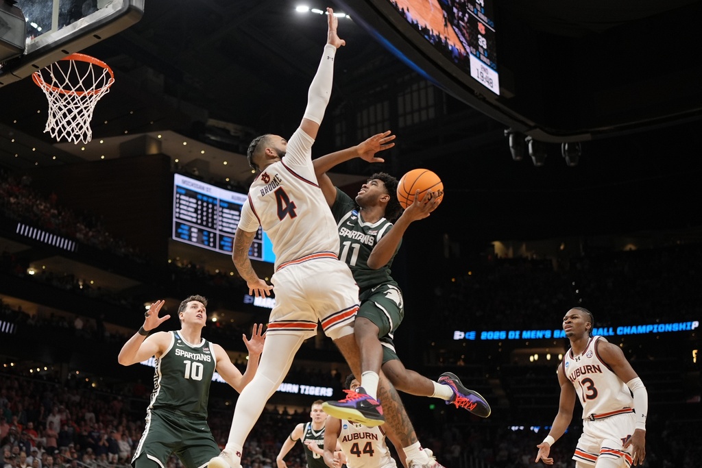 NCAA Michigan St Auburn Basketball