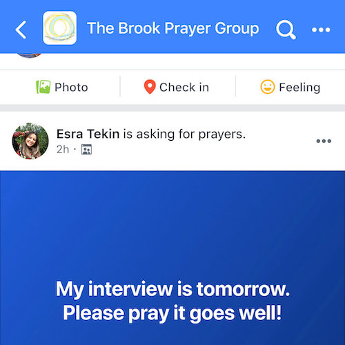 Facebook Prayers