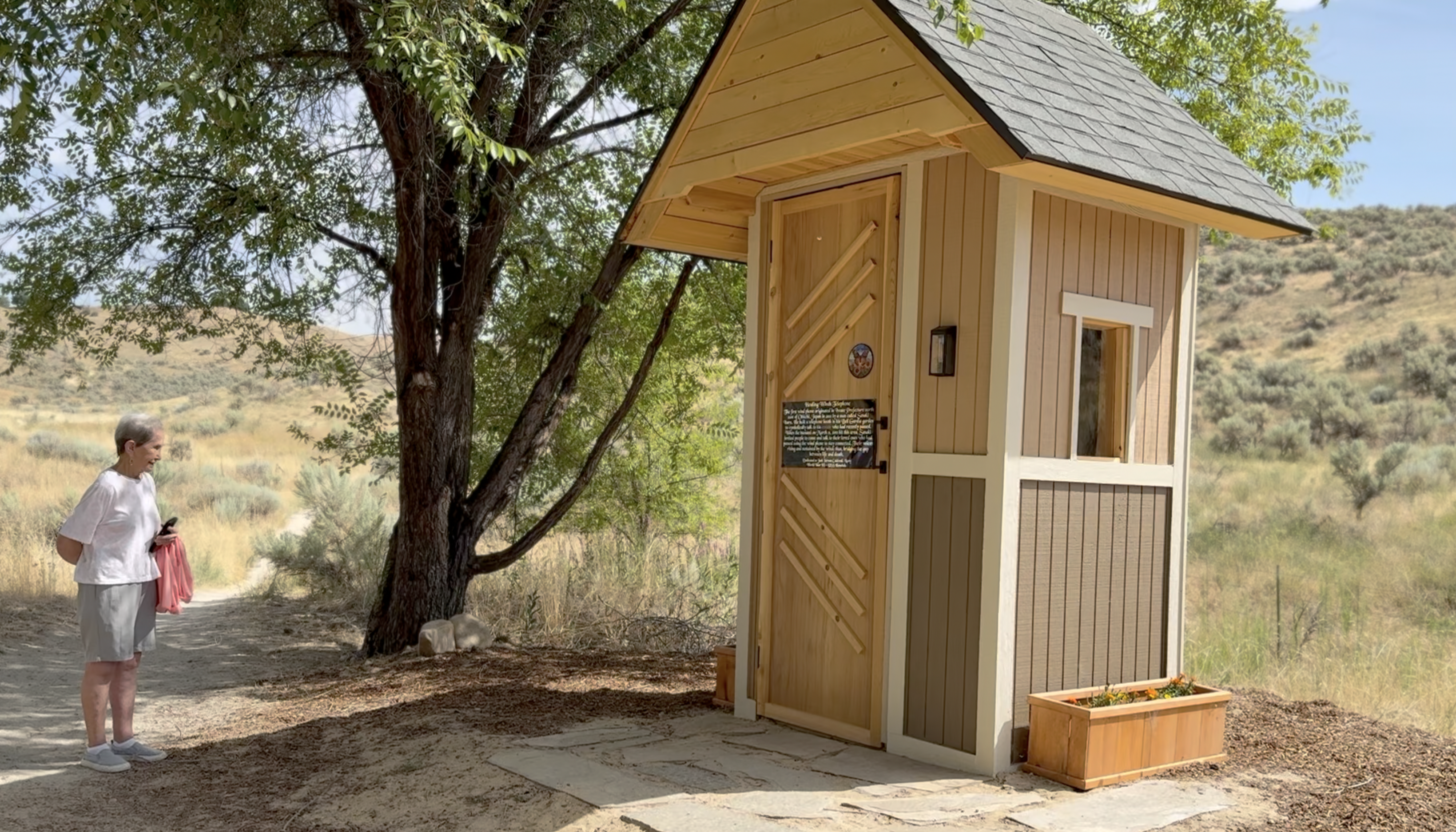 A unique healing space has arrived in Boise, offering neighbors a private place to connect with loved ones who have passed away.
