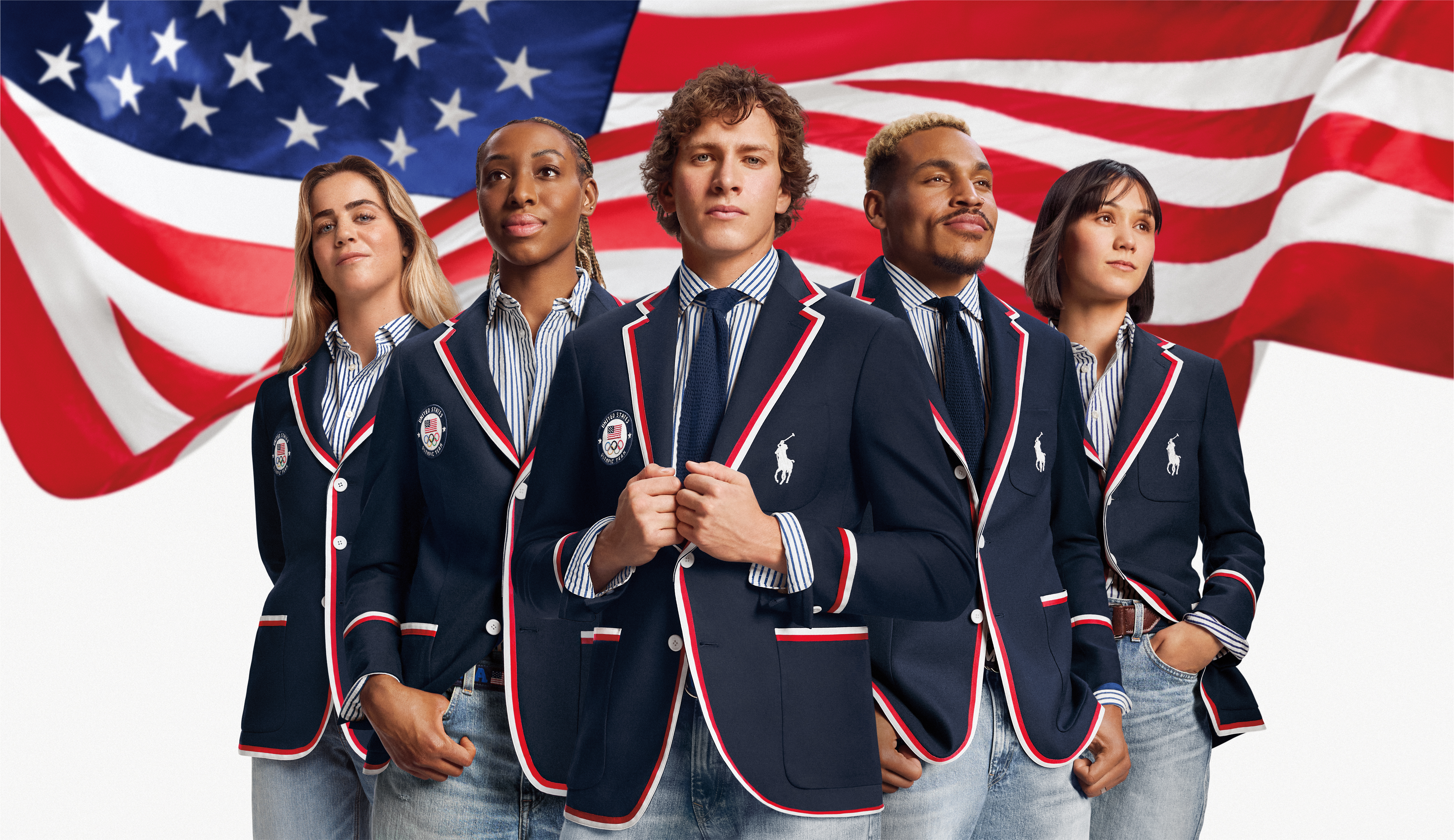 Team USA, Ralph Lauren unveil 2024 Olympic parade uniforms paired with basic blue jeans