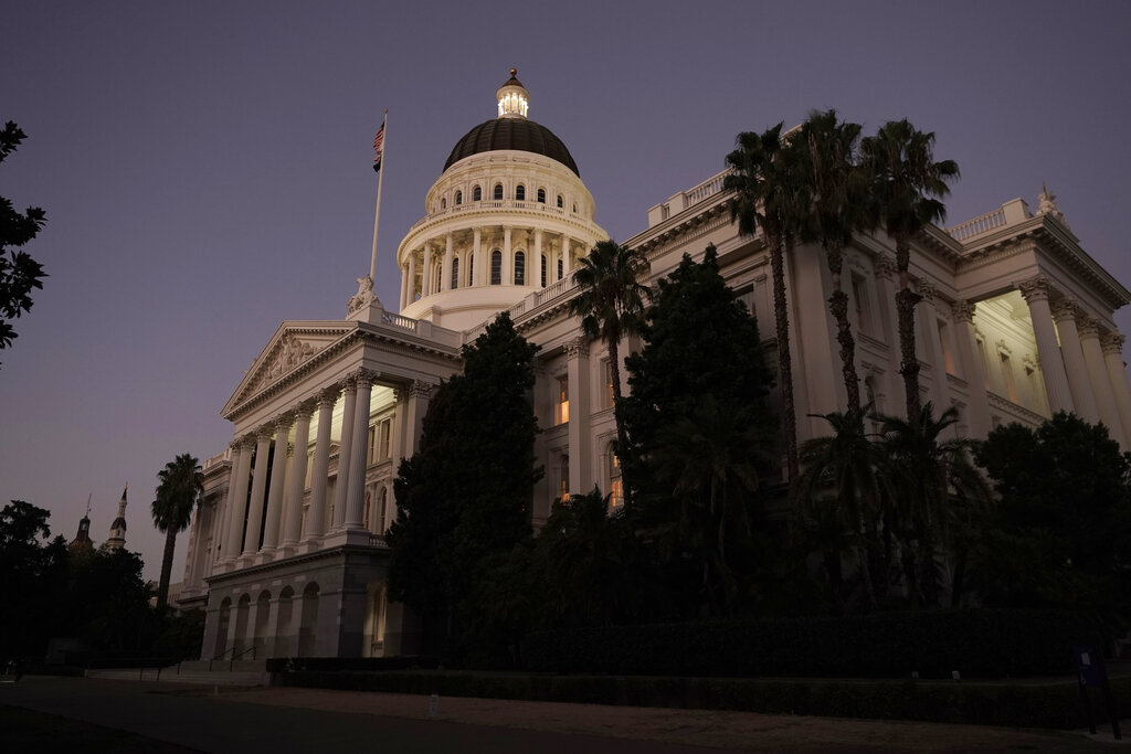 California Capitol building in Sacramento