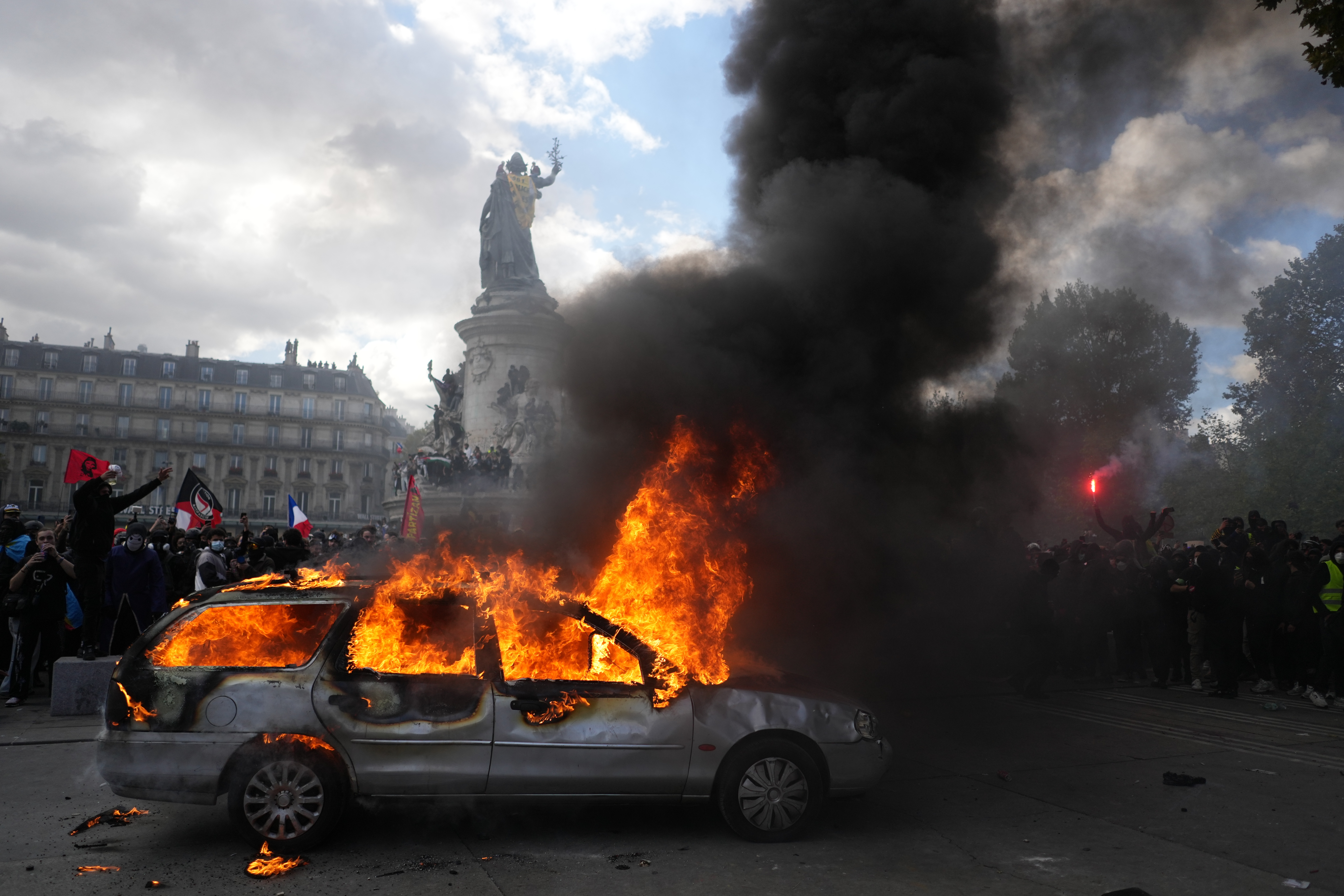 APTOPIX France Protests