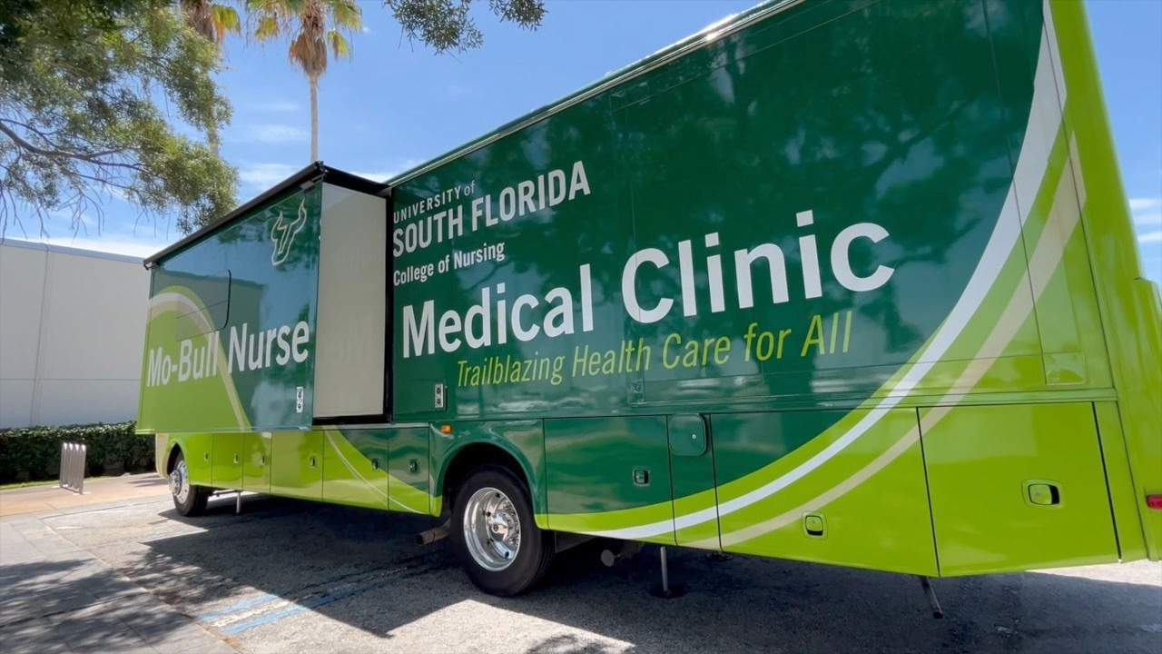 USF launches mobile "Mo-Bull" health clinic to increase healthcare accessibility