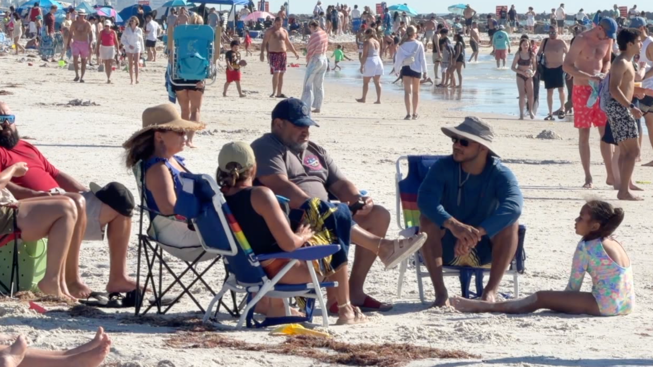 Tampa ranks top spring break destination as visitors pour into Clearwater Beach