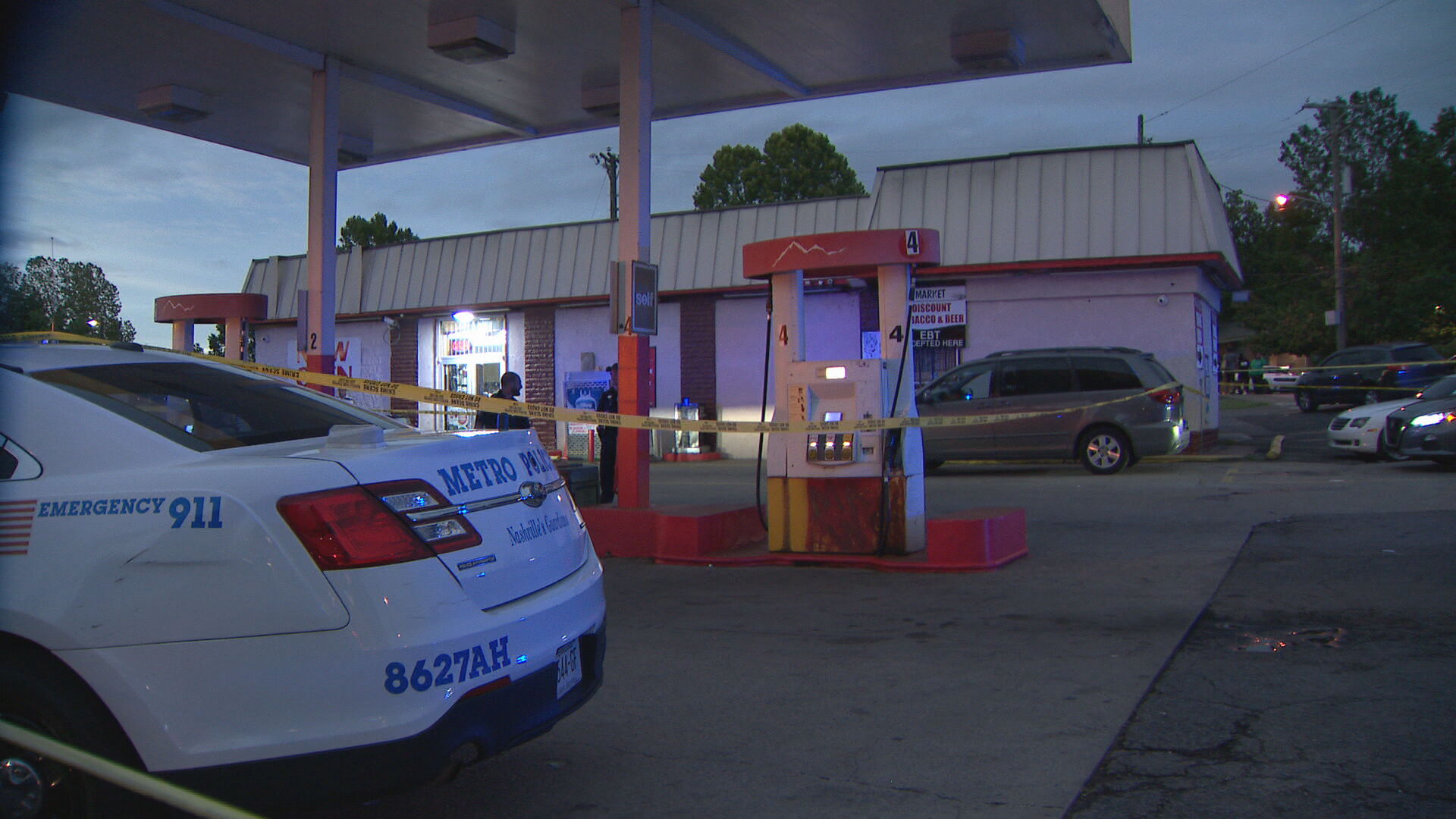 Clarksville Pike gas station shooting
