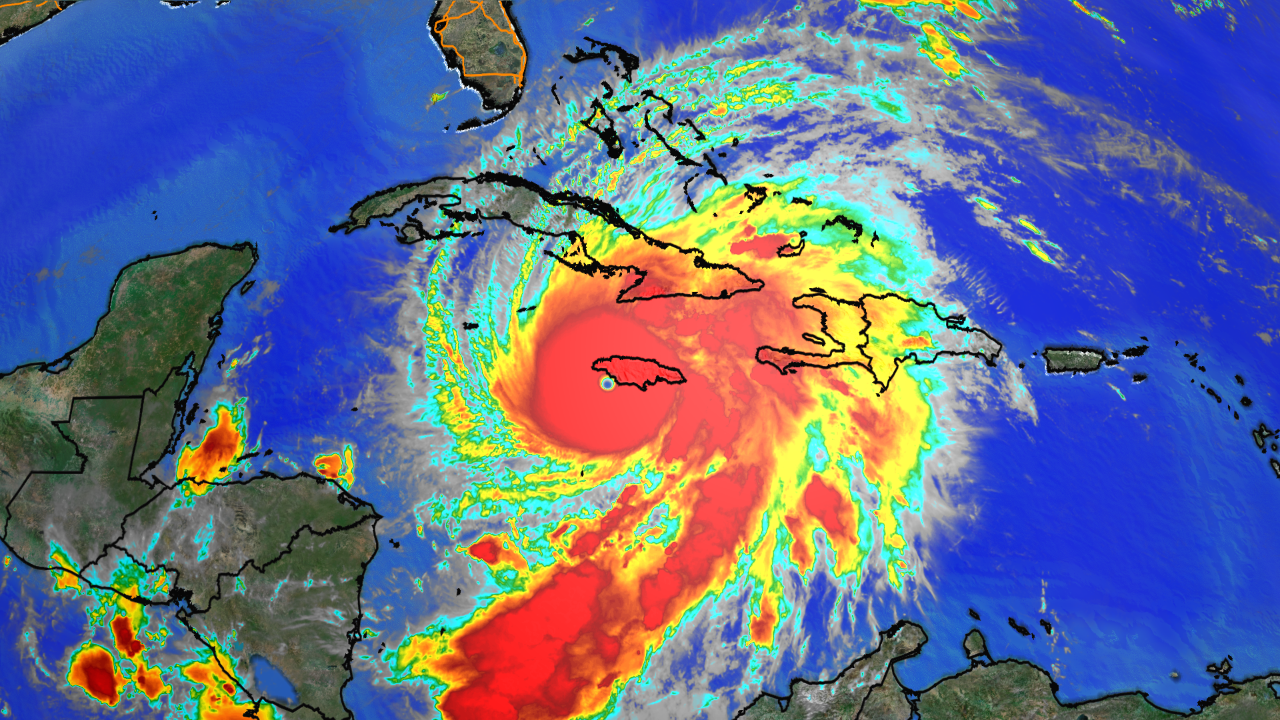 Hurricane Melissa Oct. 28, 2025