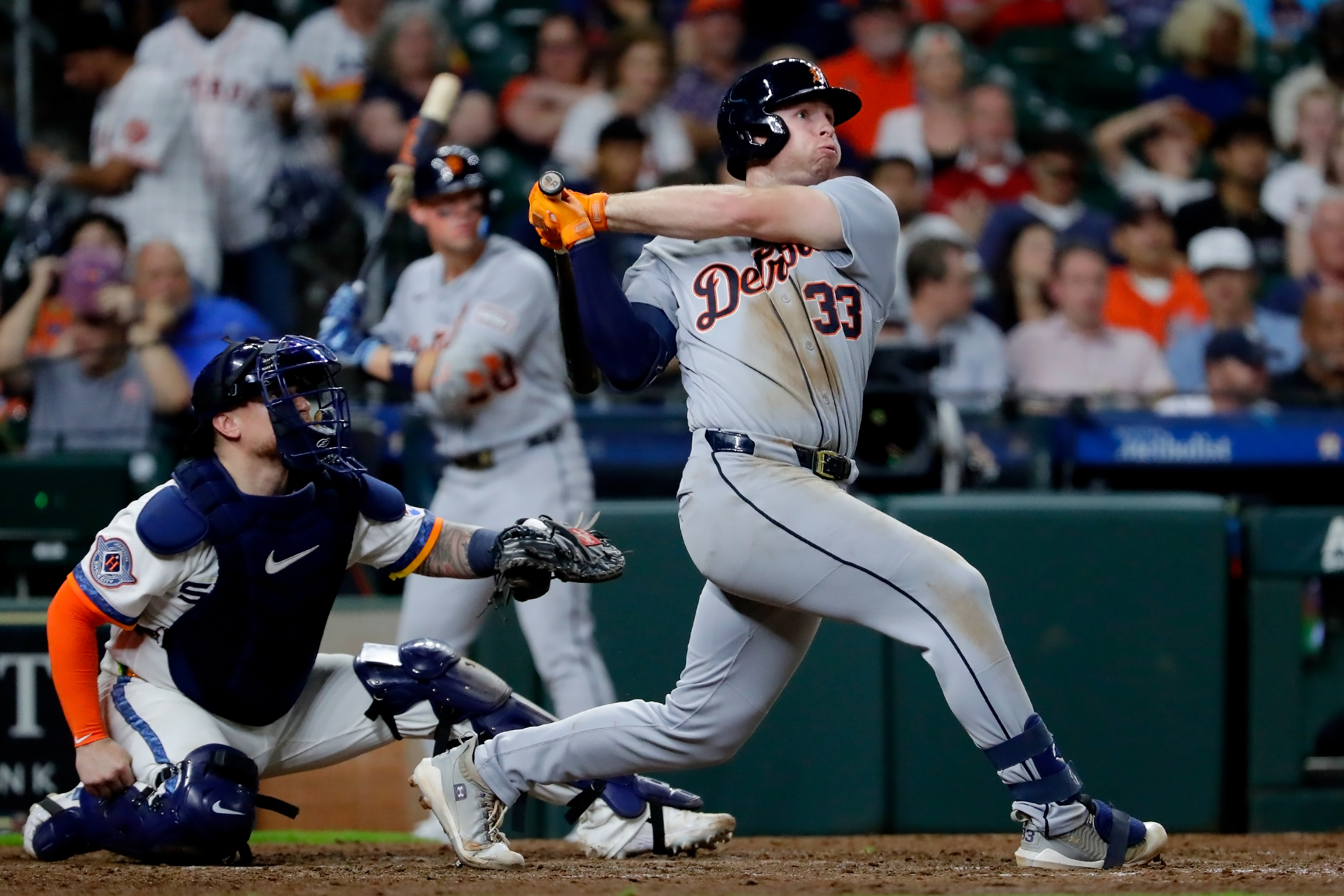 Tigers Astros Baseball