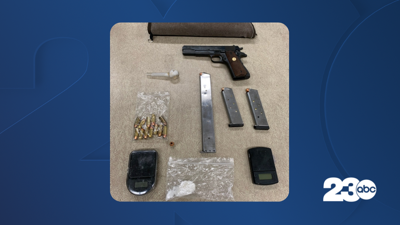 KCSO: Wasco man arrested after meth, gun found during parole search