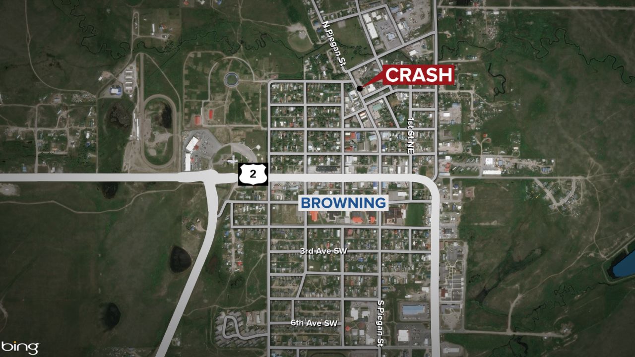 Pedestrian dies after being by vehicle in Glacier County