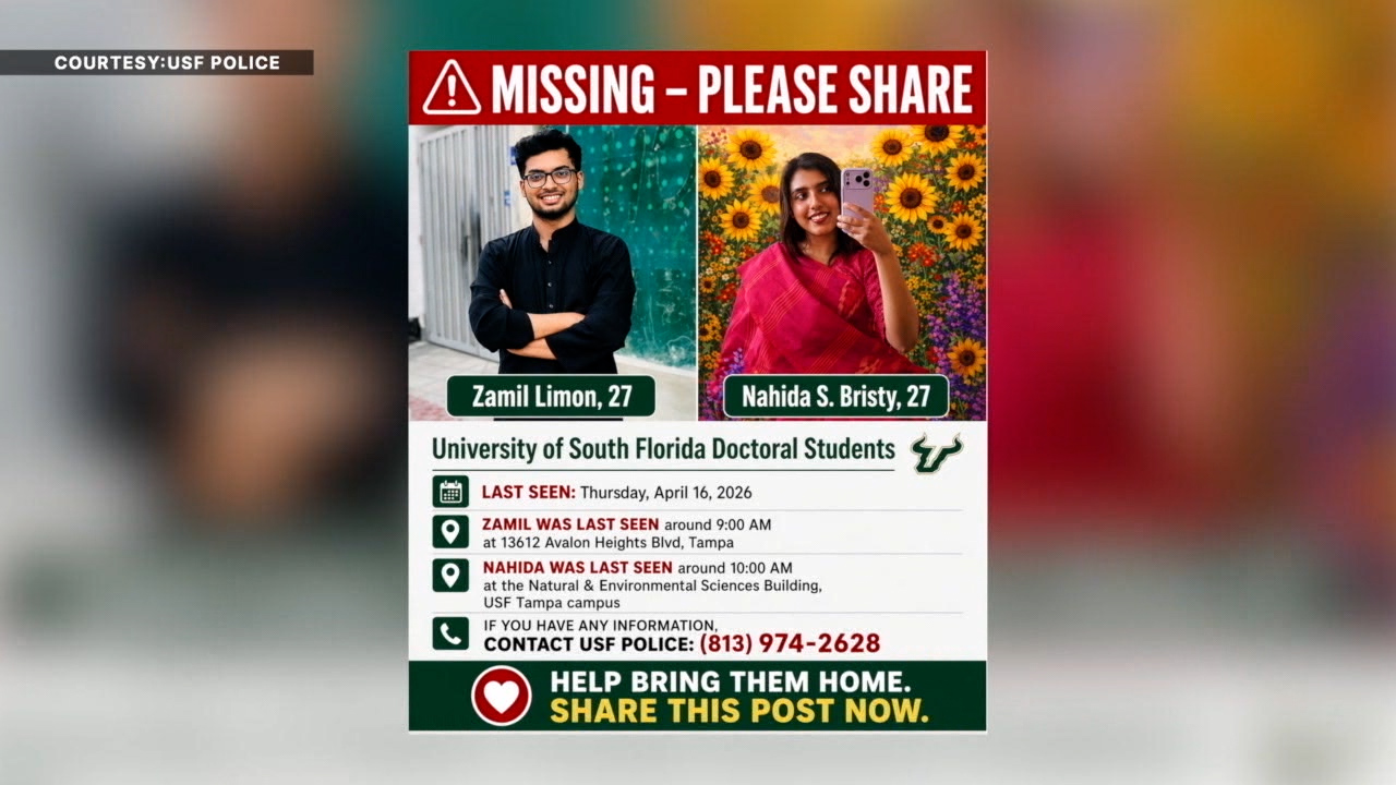 Missing USF students