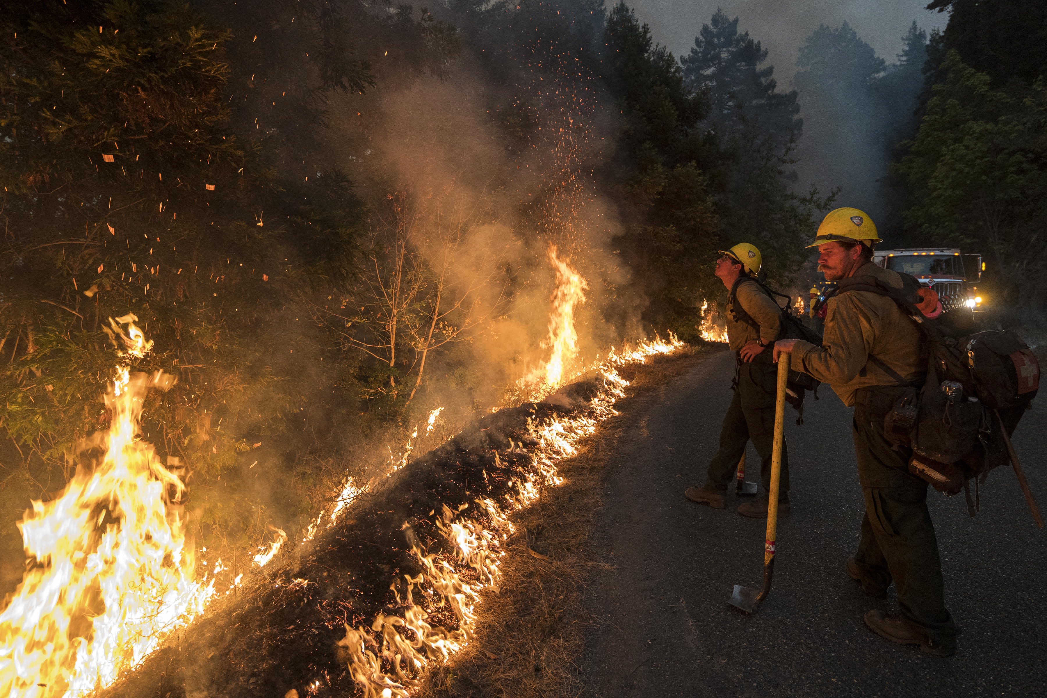 California Wildfire-Condor Sanctuary Burns