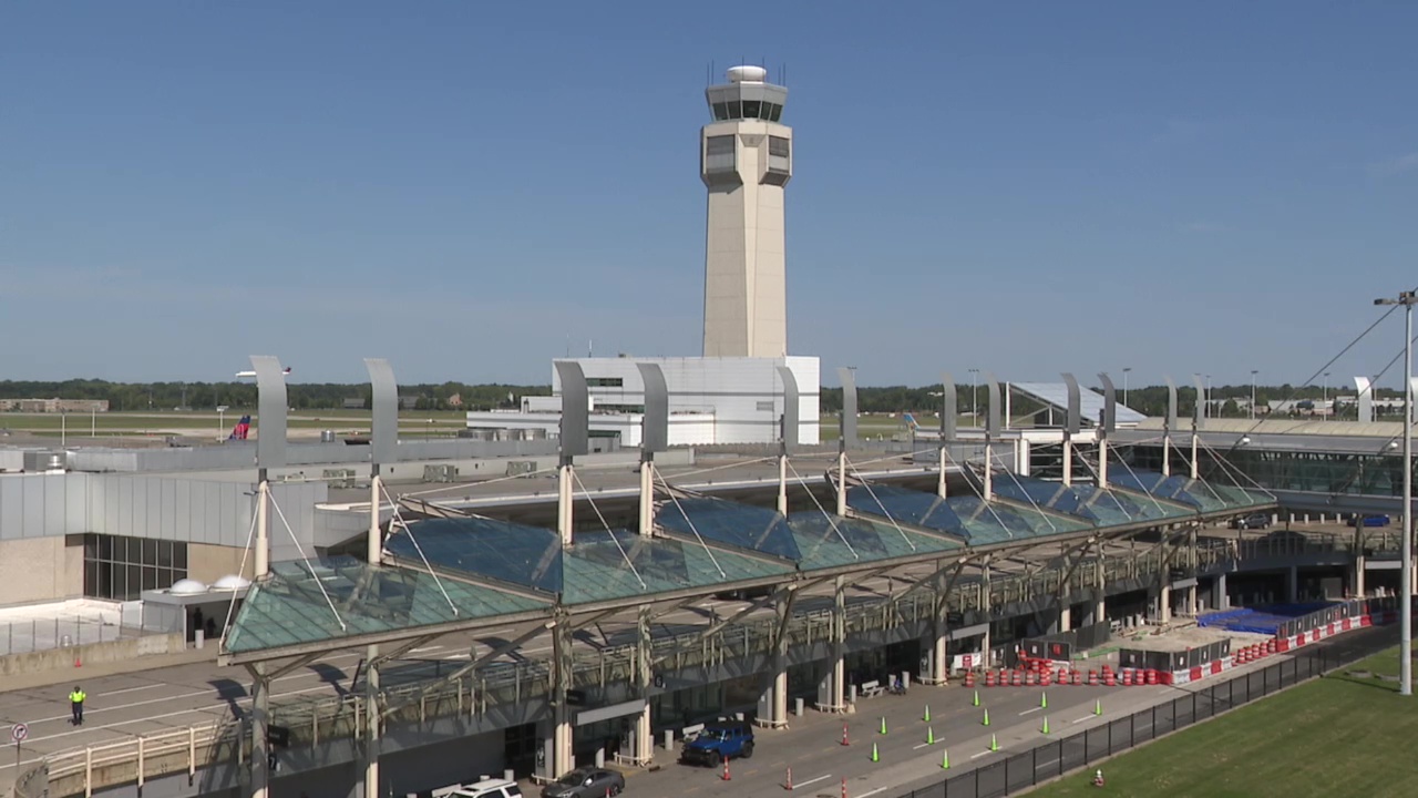 Cleveland's top airport official is doubling down on his opposition to a new Browns stadium in Brook Park, right across the freeway from Hopkins.