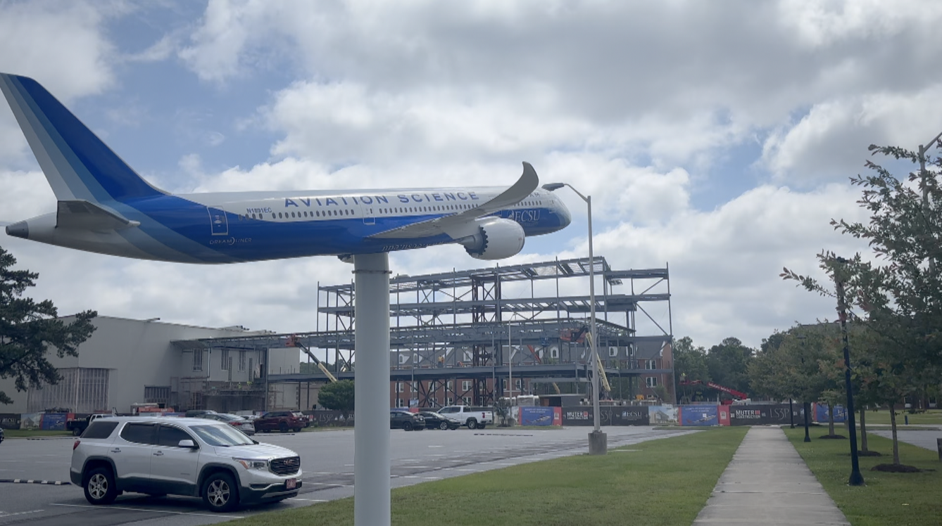 ECSU Gives Inside Look at New Aviation Building Set to Open in 2027