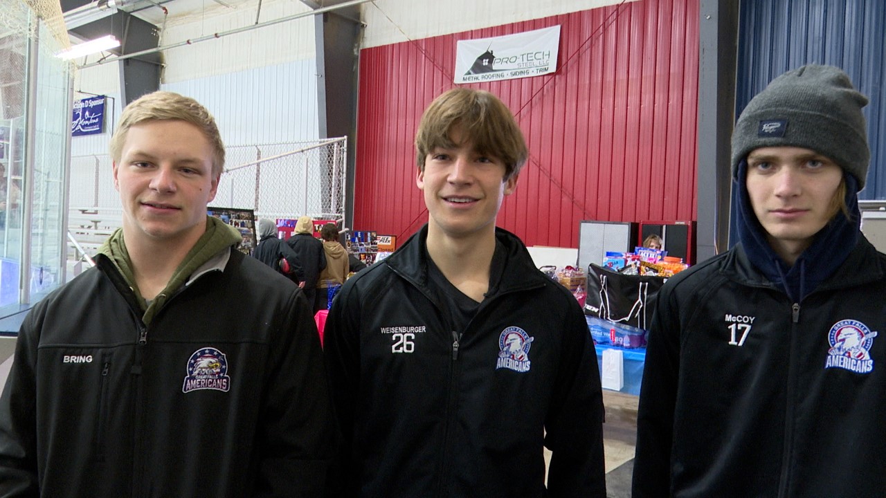 Nathan Bring - wing, Westin Weinburger - forward, Jackson McCoy - defender