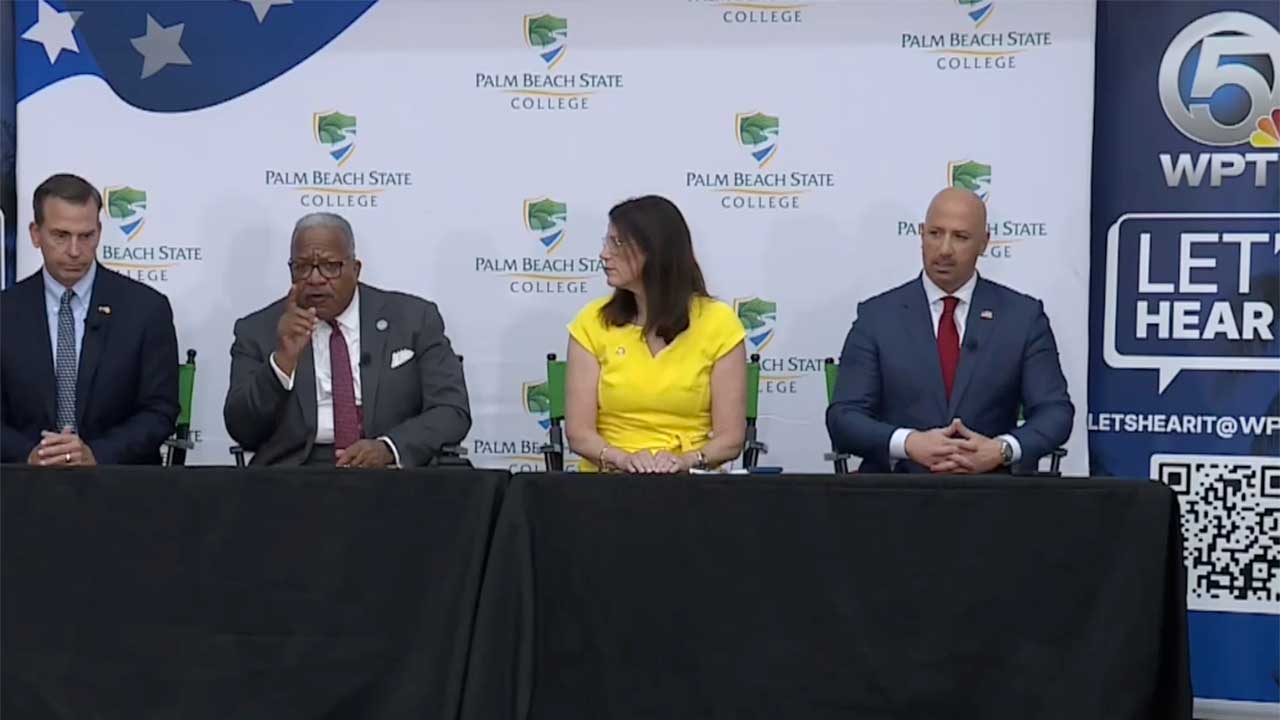  WPTV Town Hall on Amendment 3 in Lake Worth on Oct. 6, 2026.